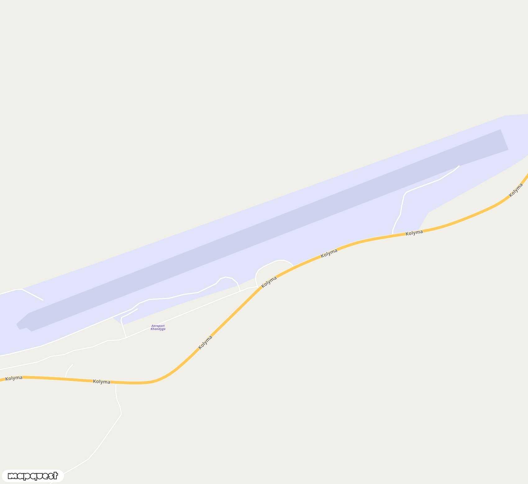 Carte de <span>Aérodrome de </span>Typliy Klyuch<span>(KDY)</span>