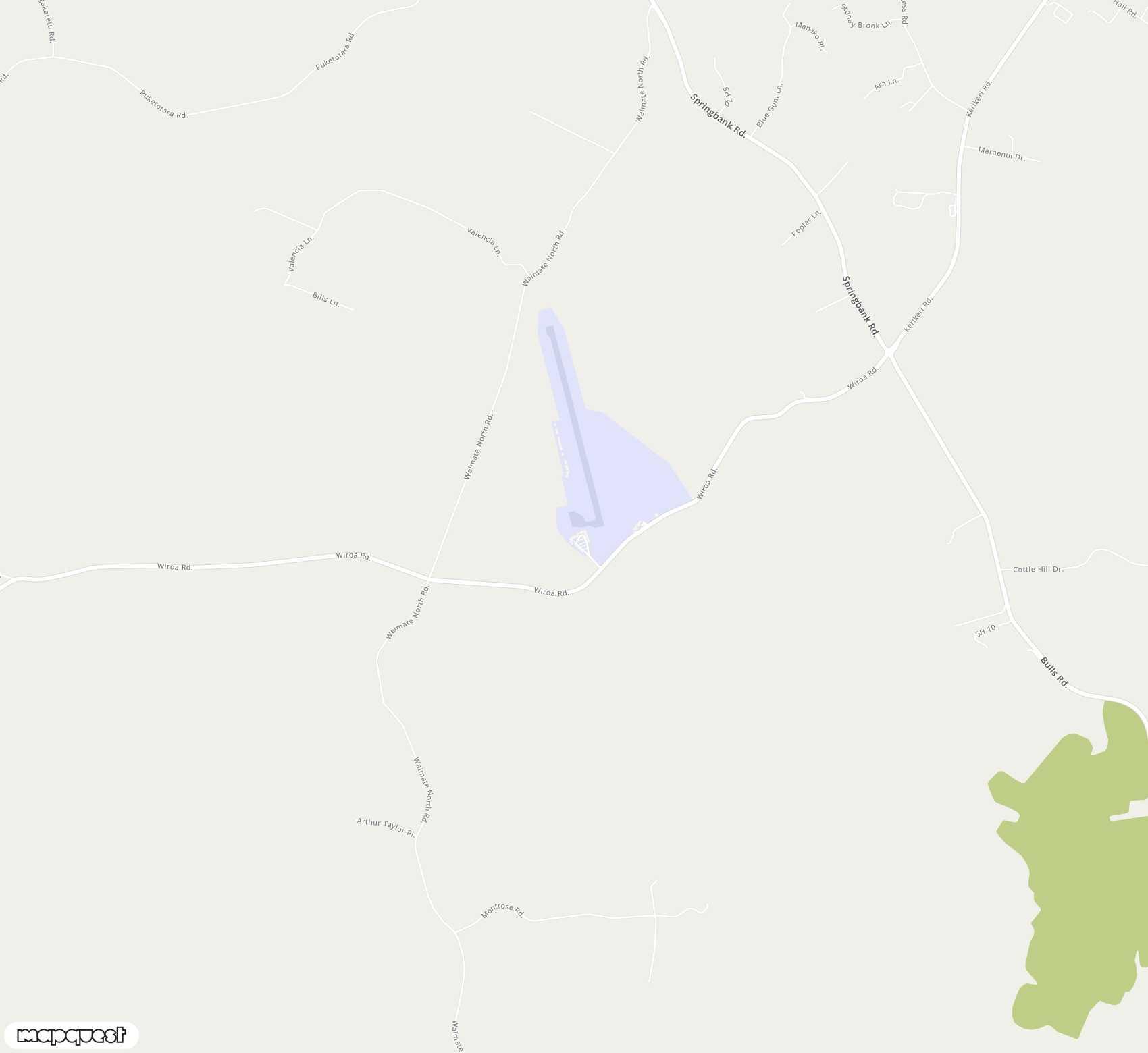 Carte de Kerikeri <span>airport (KKE)</span>