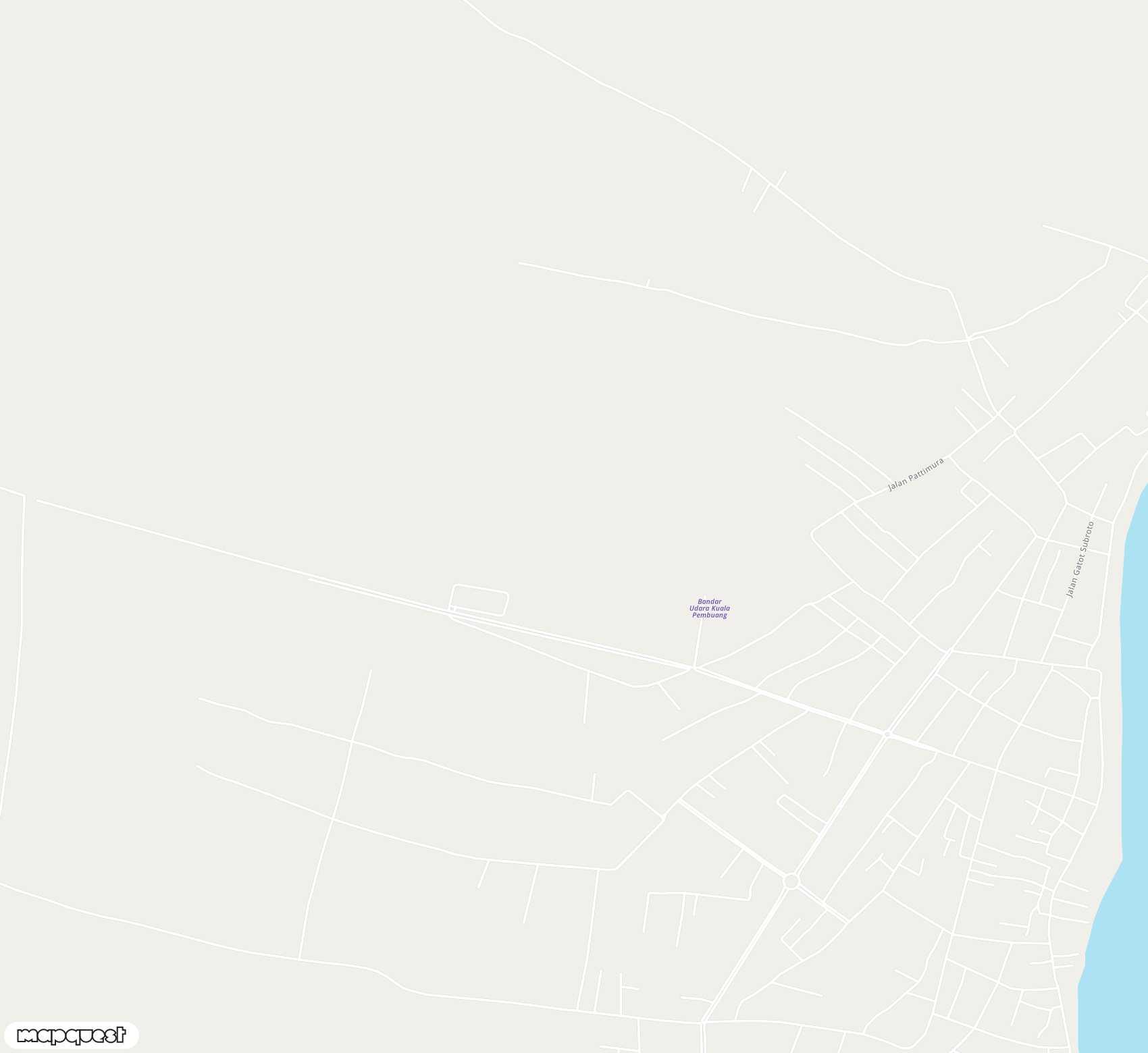 Carte de <span>Aérodrome de </span>Seruyan Kuala Pembuang<span>(KLP)</span>