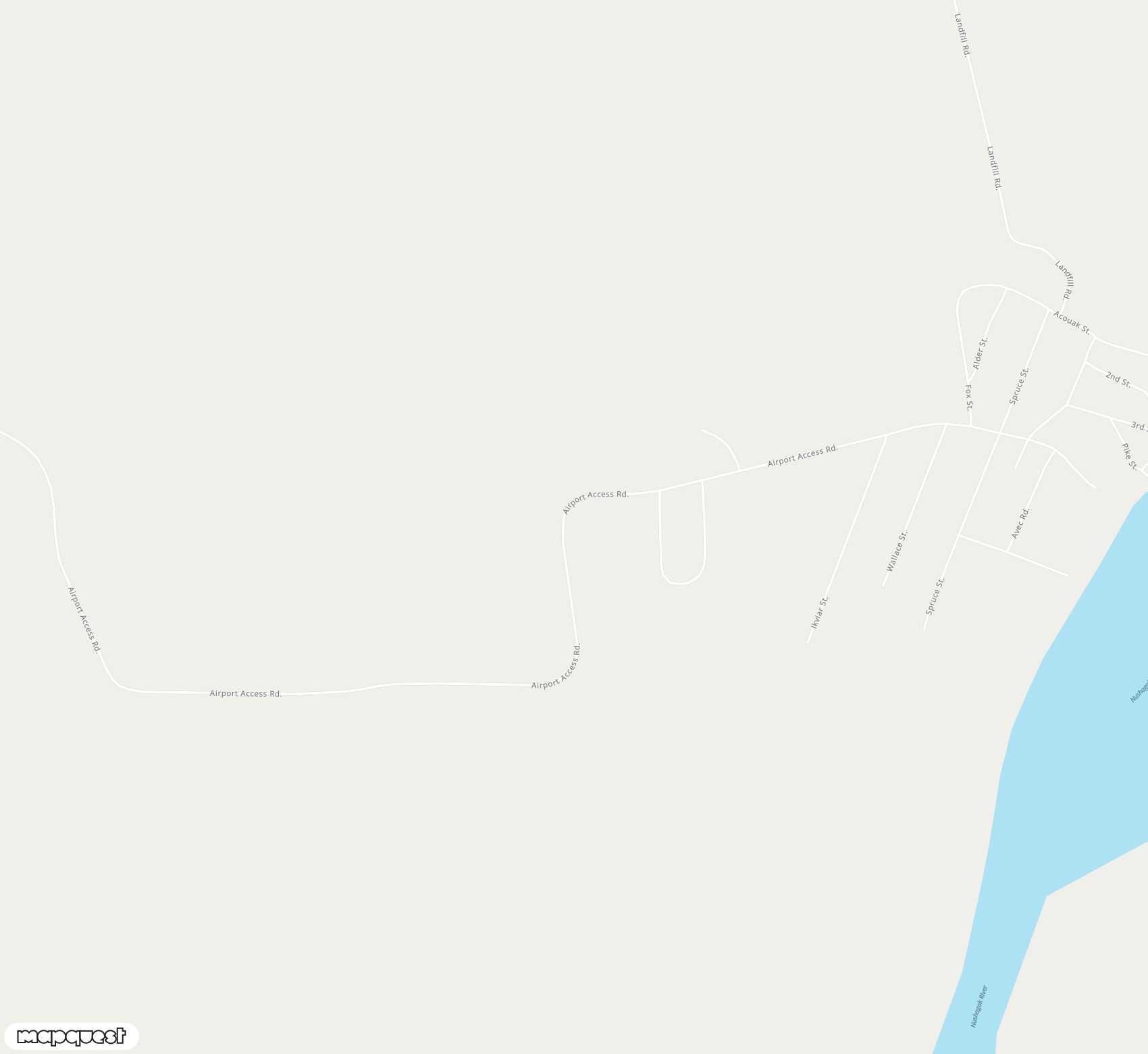 Carte de <span>Aérodrome de </span>New Stuyahok<span>(KNW)</span>