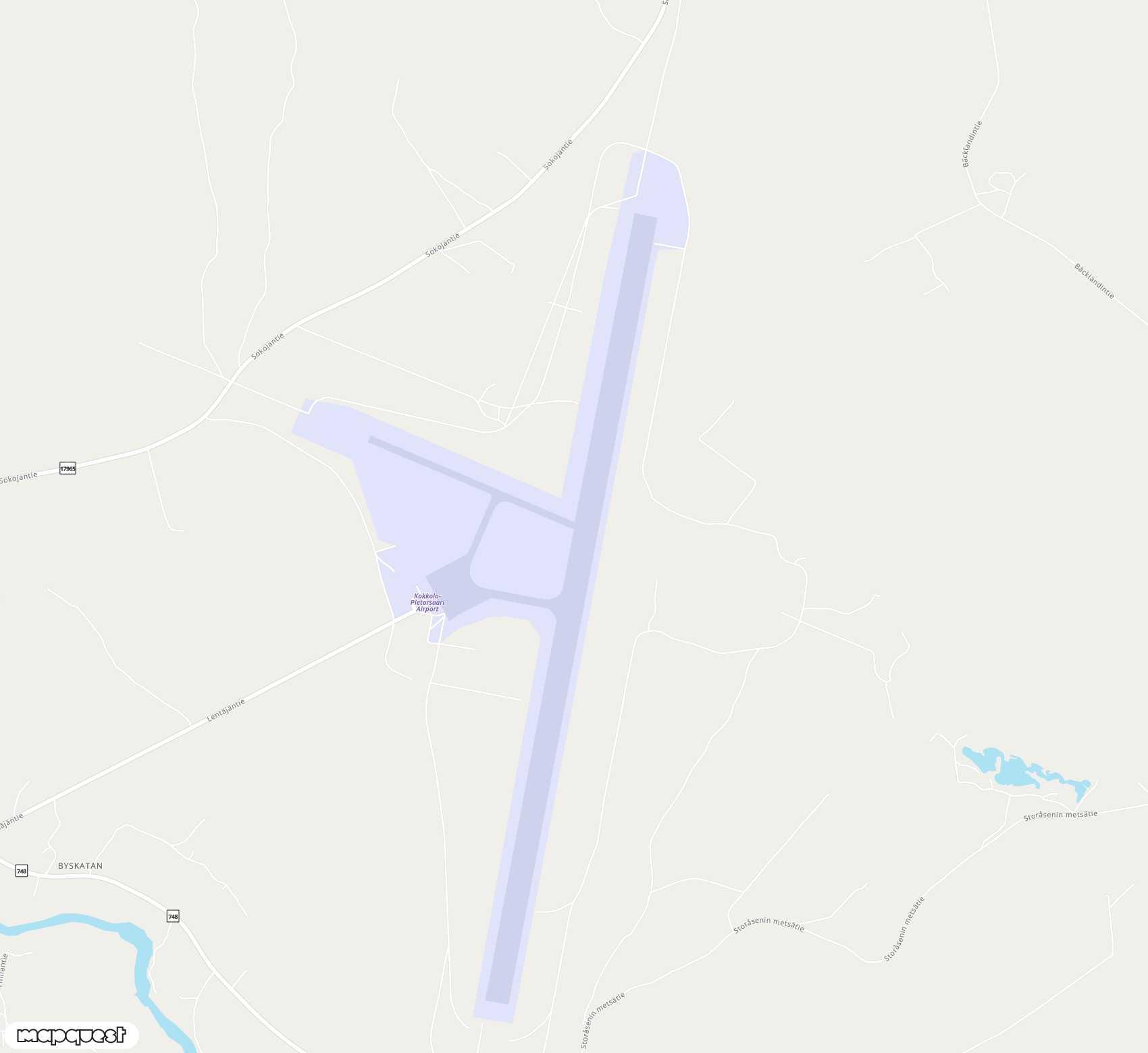 Carte de Kokkola-Pietarsaari <span>airport (KOK)</span>