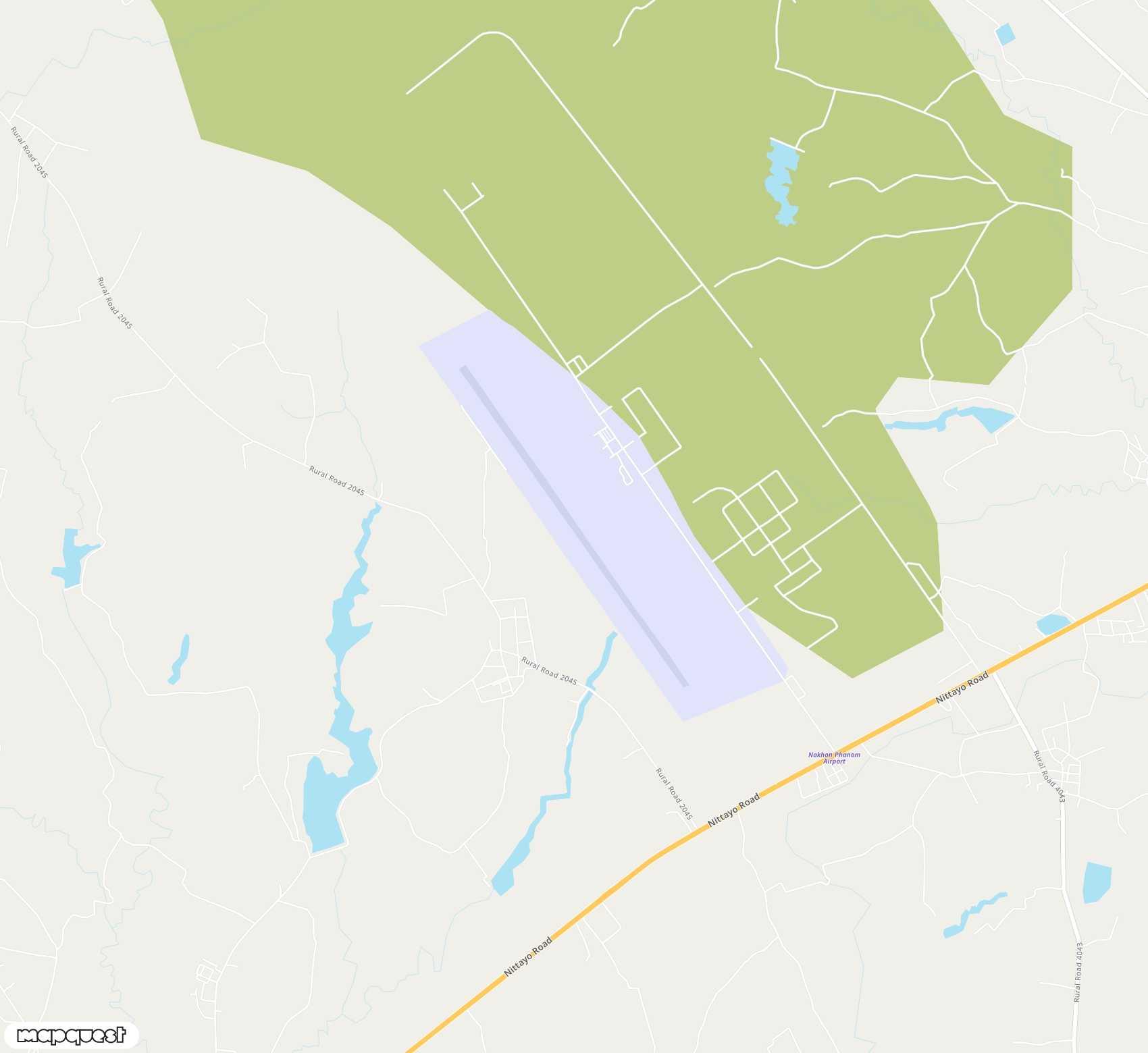 Carte de <span>Aéroport de </span>Nakhon Phanom<span>(KOP)</span>