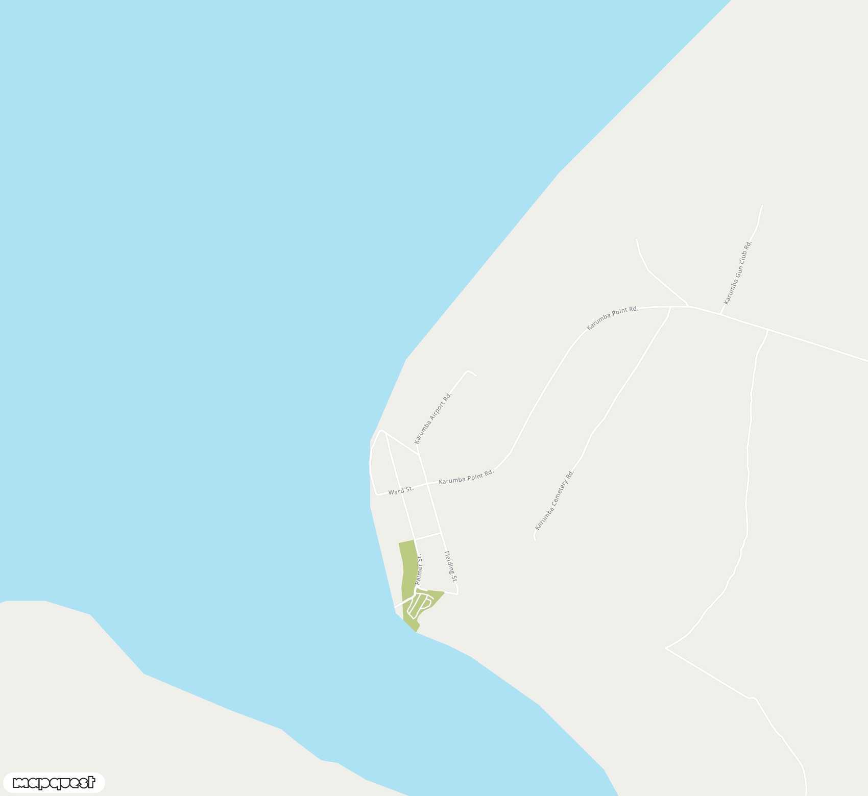 Carte de <span>Aérodrome de </span>Karumba<span>(KRB)</span>