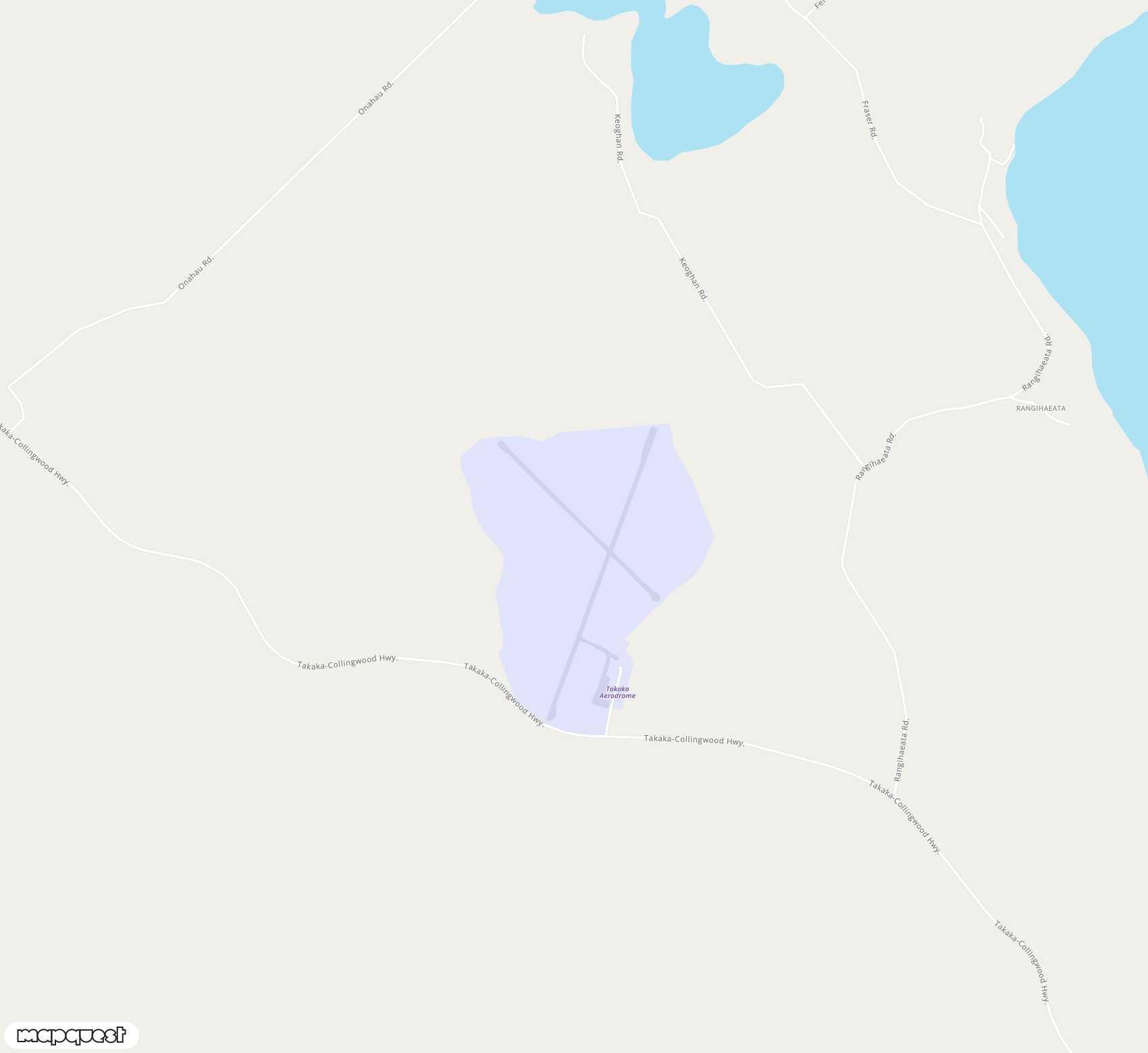 Carte de Takaka <span>airfield (KTF)</span>