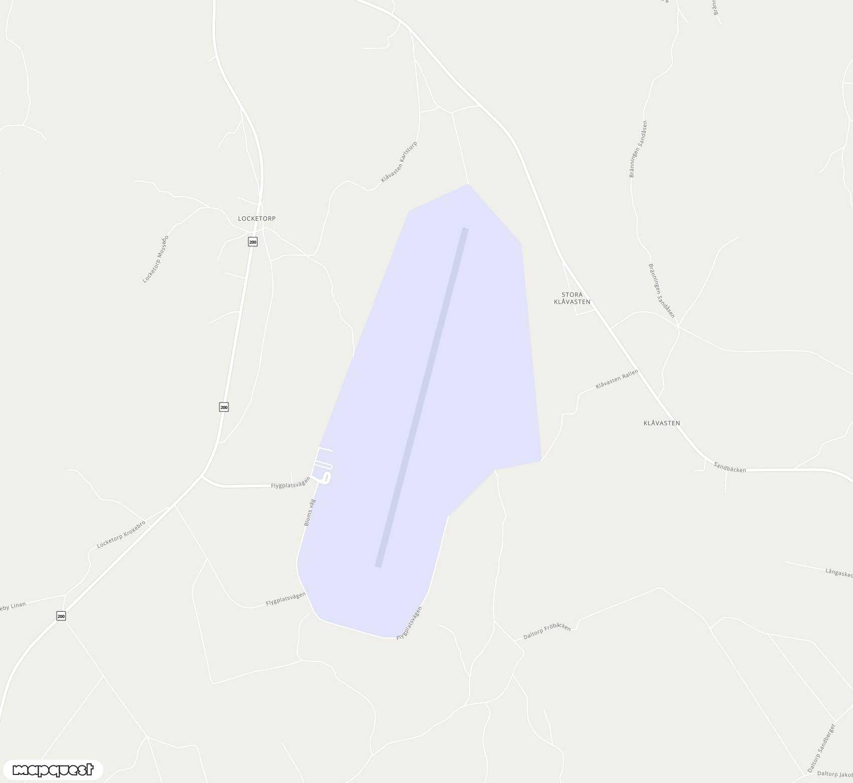 Carte de <span>Aéroport de </span>Skövde<span>(KVB)</span>