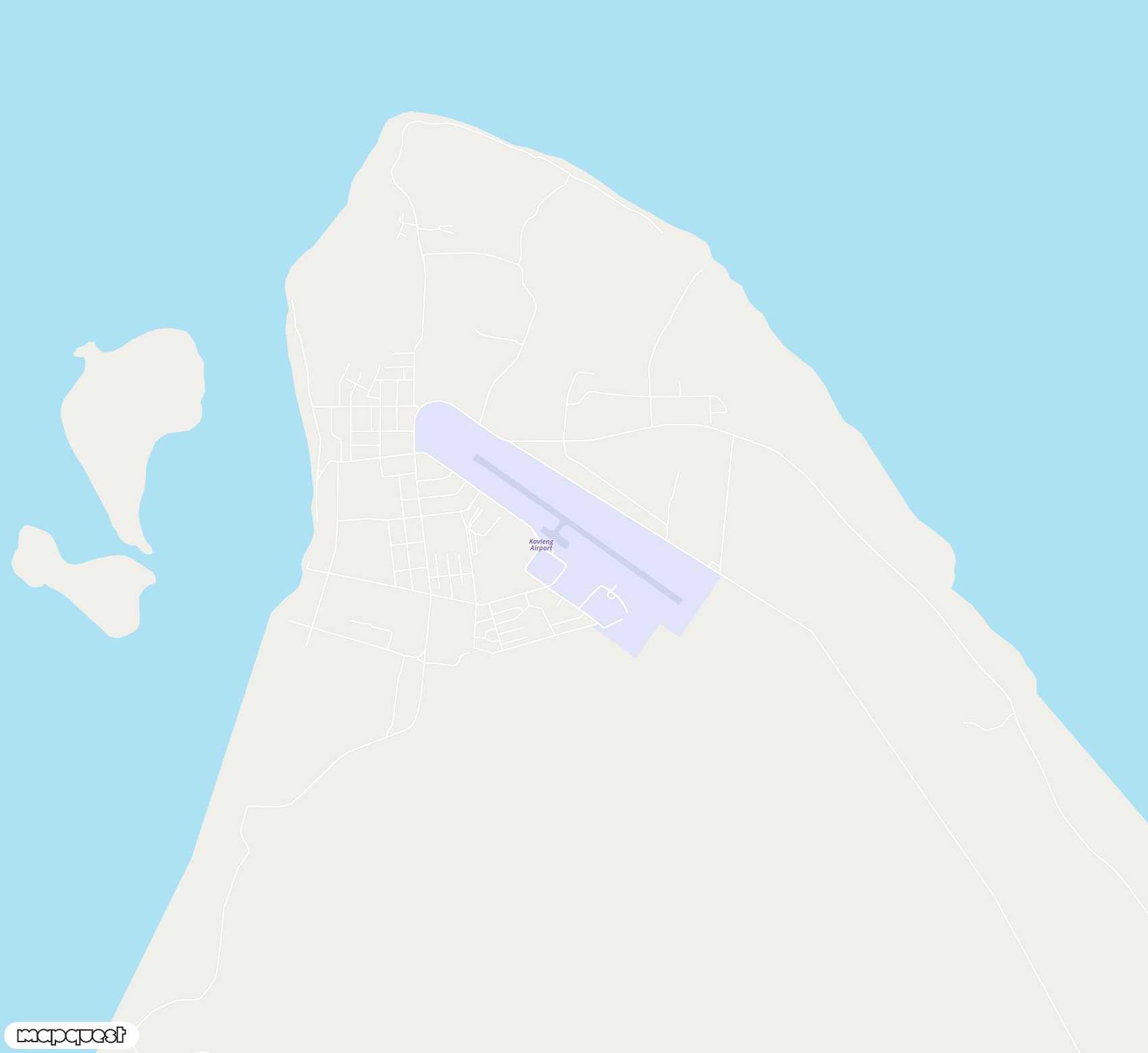 Carte de Kavieng <span>airport (KVG)</span>