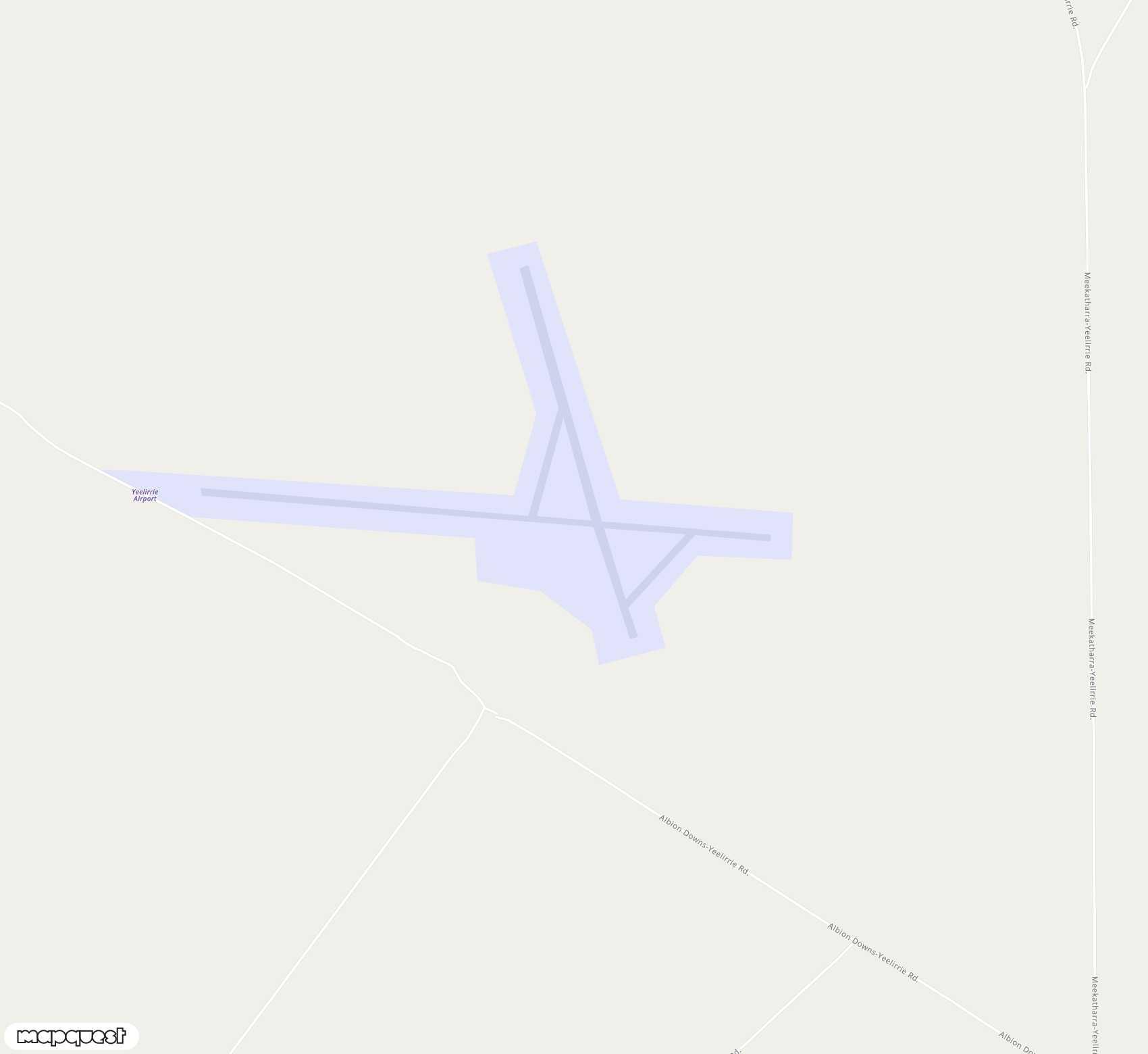 Carte de <span>Aérodrome de </span>Yeelirrie<span>(KYF)</span>