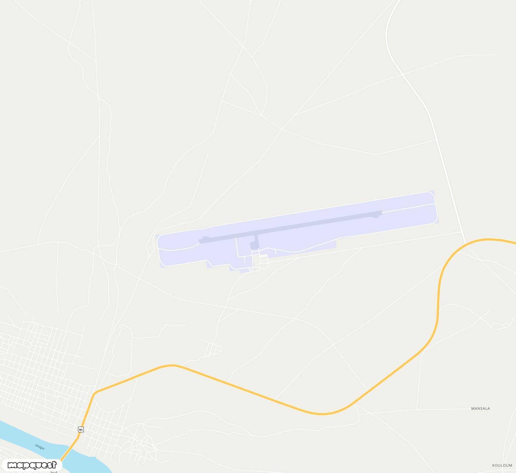 Carte de <span>Aéroport de </span>Kayes Dag Dag<span>(KYS)</span>