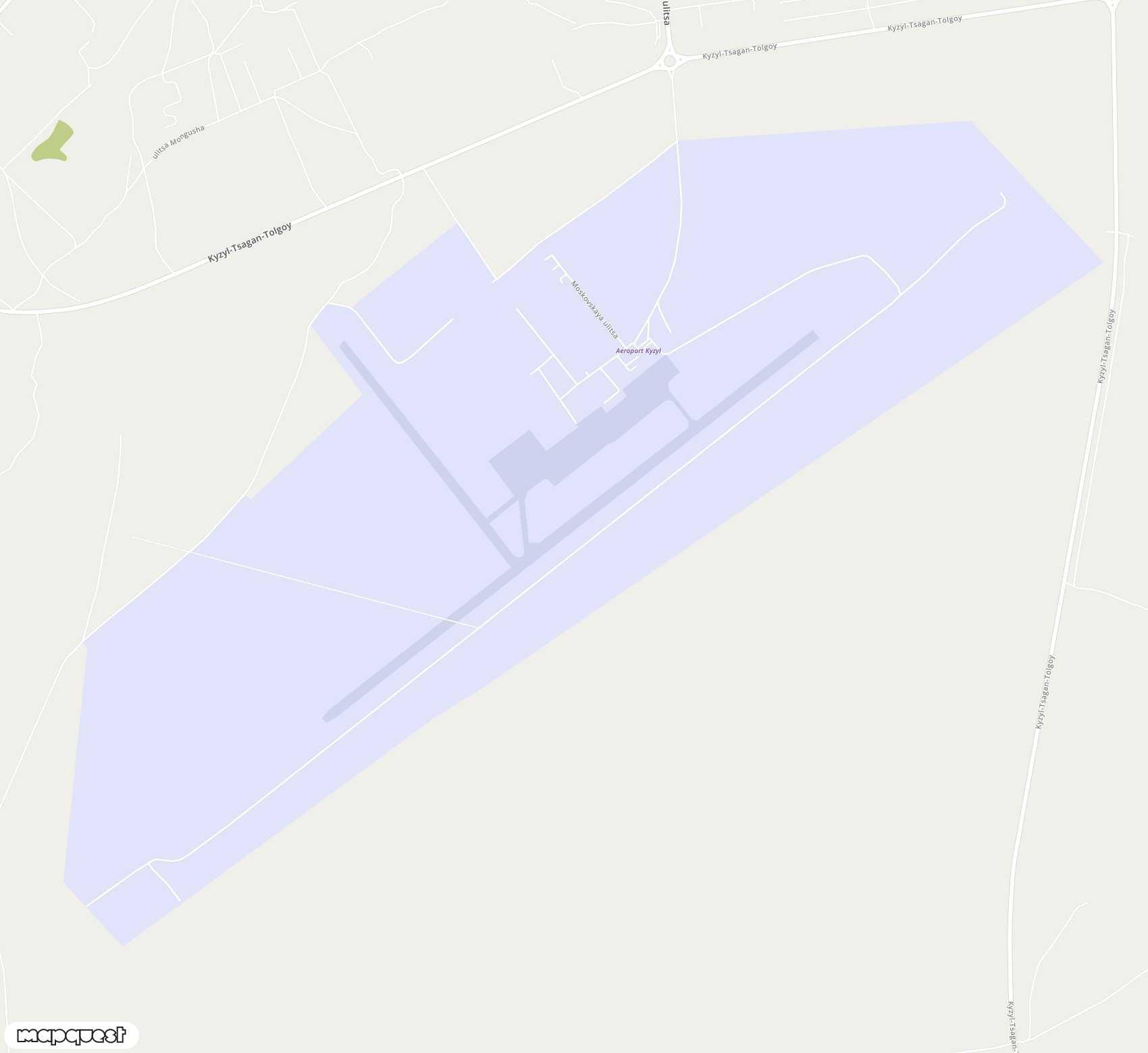 Carte de <span>Aéroport de </span>Kyzyl<span>(KYZ)</span>