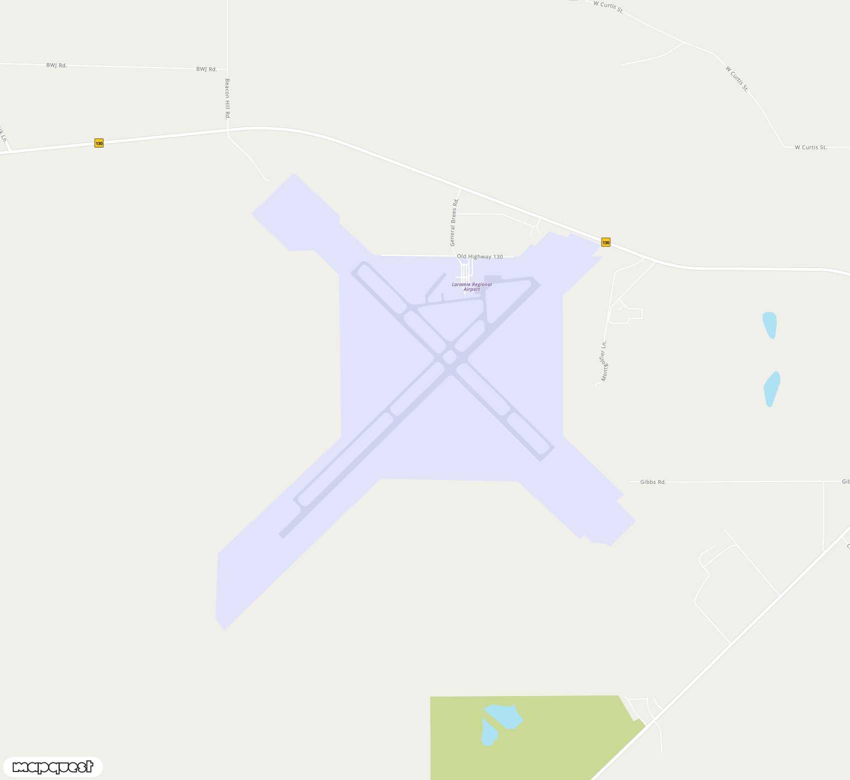 Carte de <span>Aéroport de </span>Laramie Regional<span>(LAR)</span>