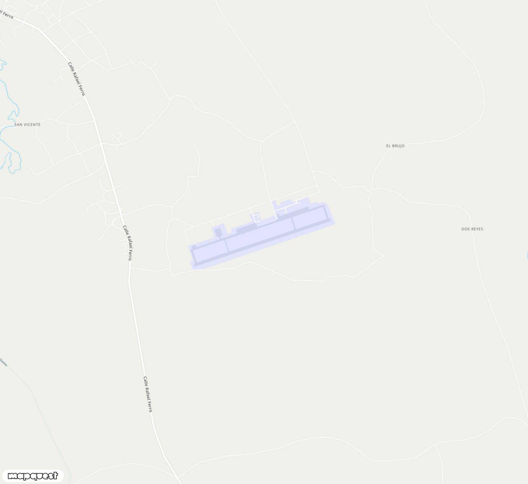Carte de La Coloma <span>airport (LCL)</span>
