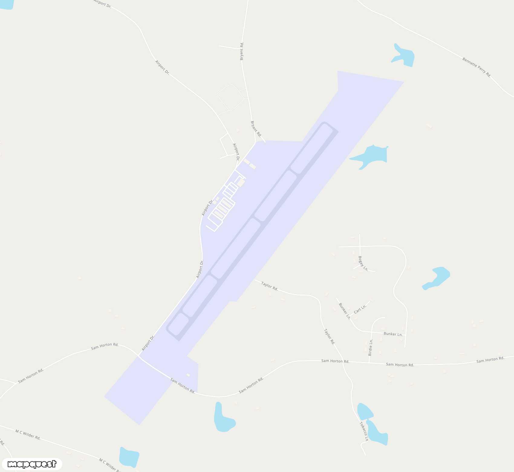 Carte de <span>Aérodrome de </span>Triangle North Executive<span>(LFN)</span>