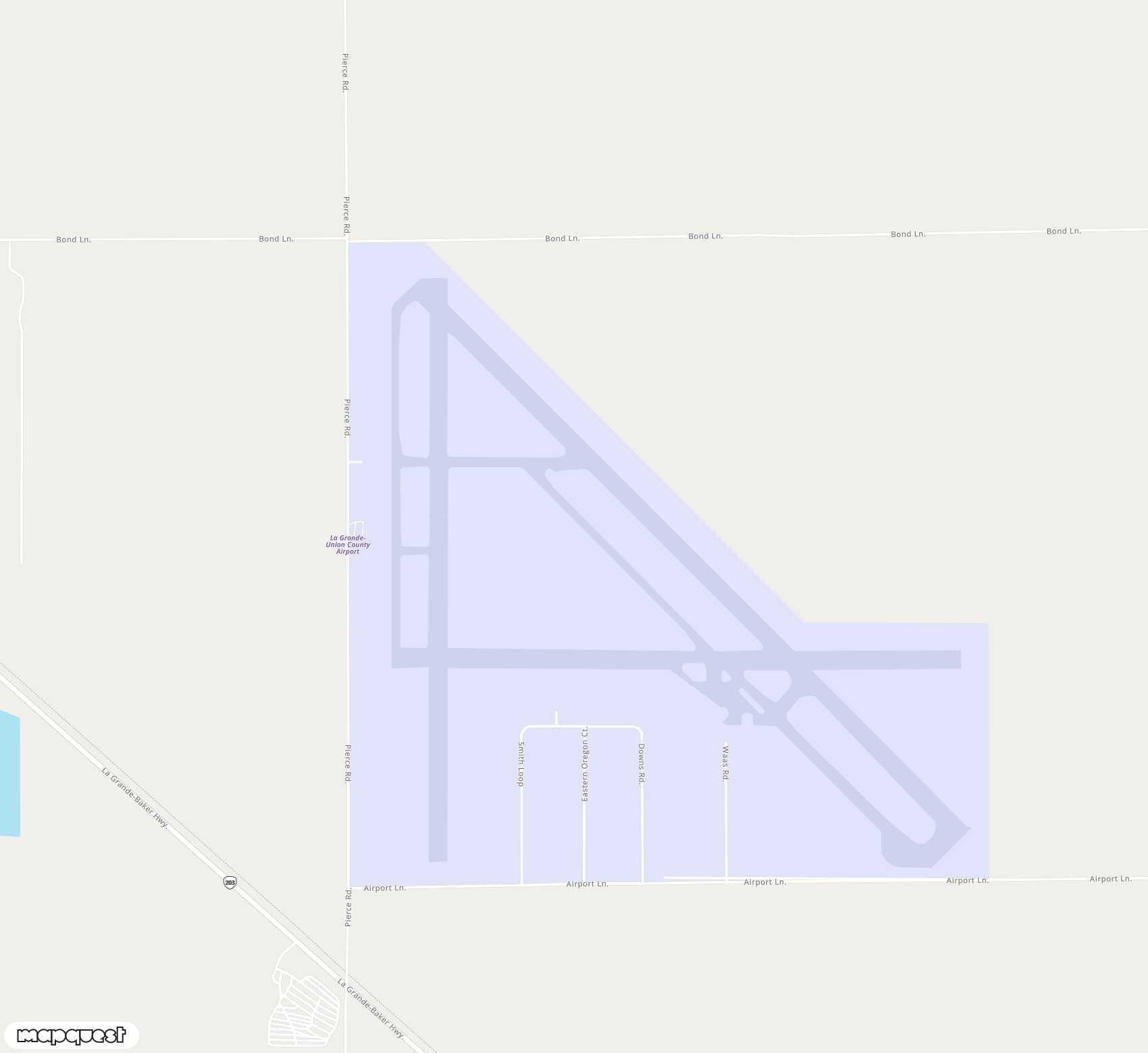 Carte de <span>Aérodrome de </span>La Grande/Union County<span>(LGD)</span>