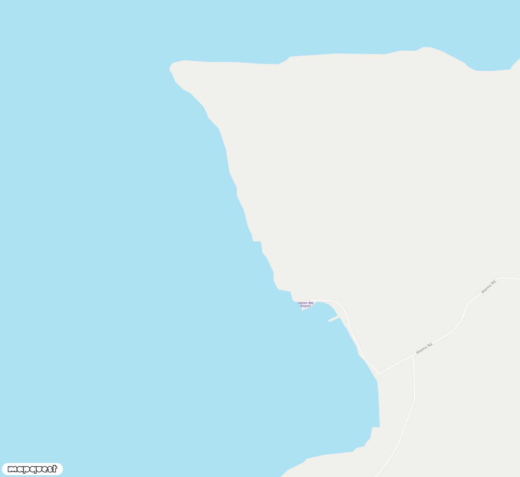Carte de Lamen Bay <span>airfield (LNB)</span>