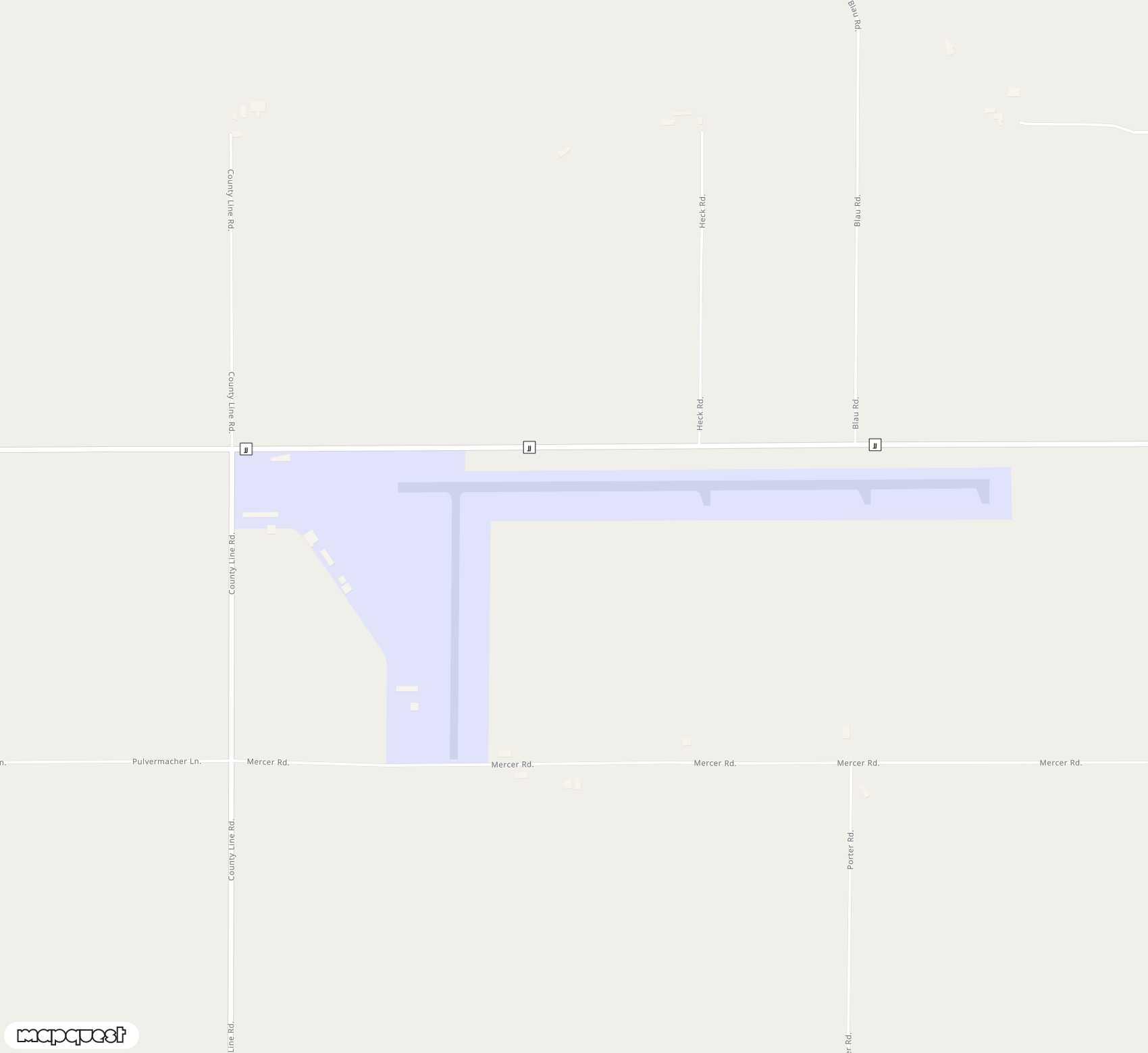 Carte de <span>Aérodrome de </span>Tri-County Regional<span>(LNR)</span>