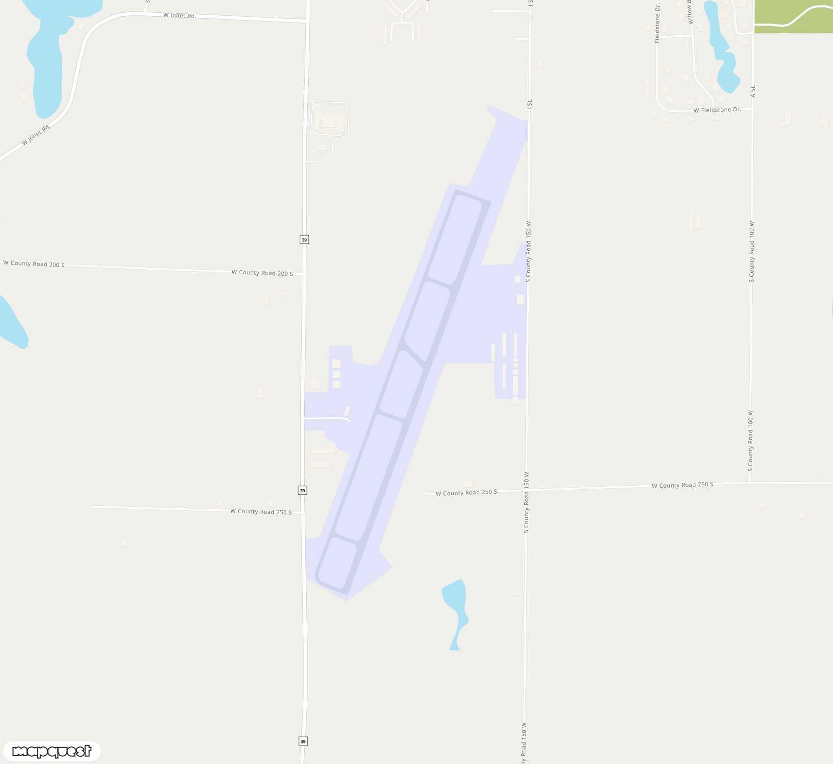 Carte de <span>Aérodrome de </span>La Porte Municipal<span>(LPO)</span>