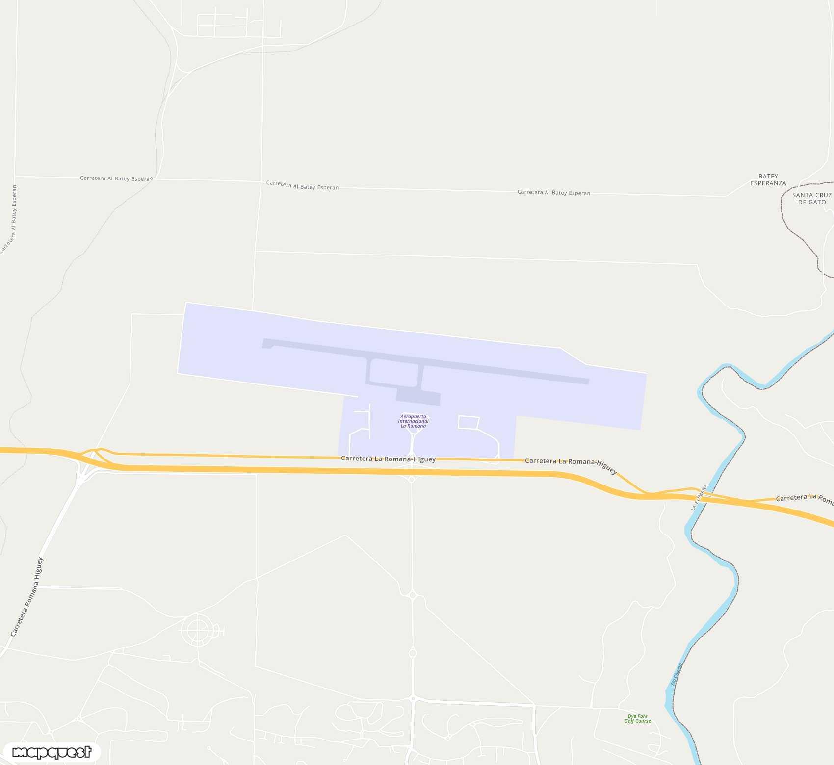 Carte de Casa De Campo <span>airport (LRM)</span>