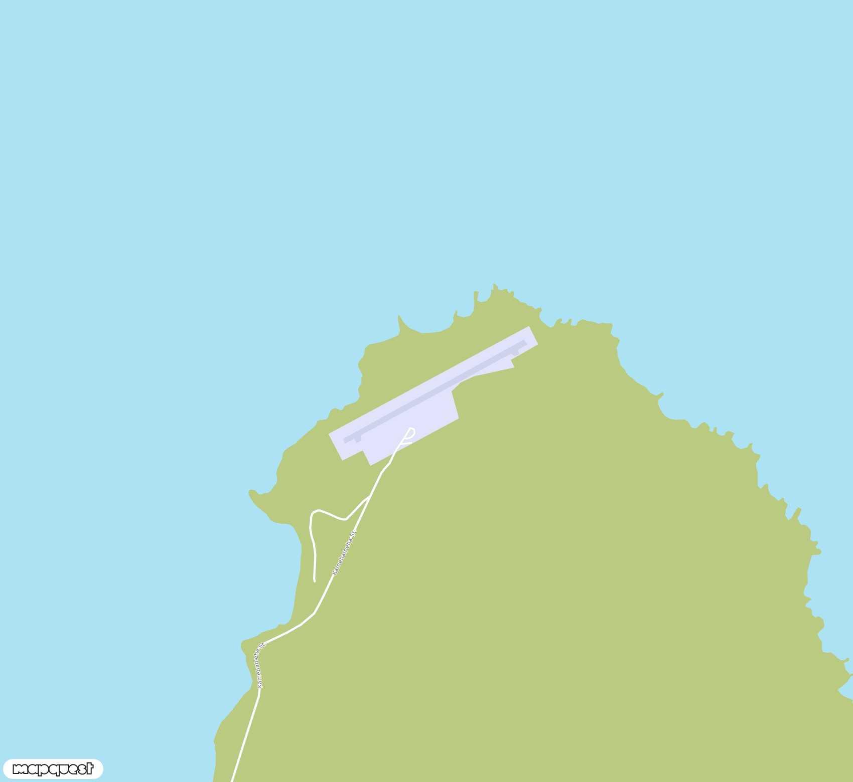 Carte de <span>Aérodrome de </span>Kalaupapa<span>(LUP)</span>