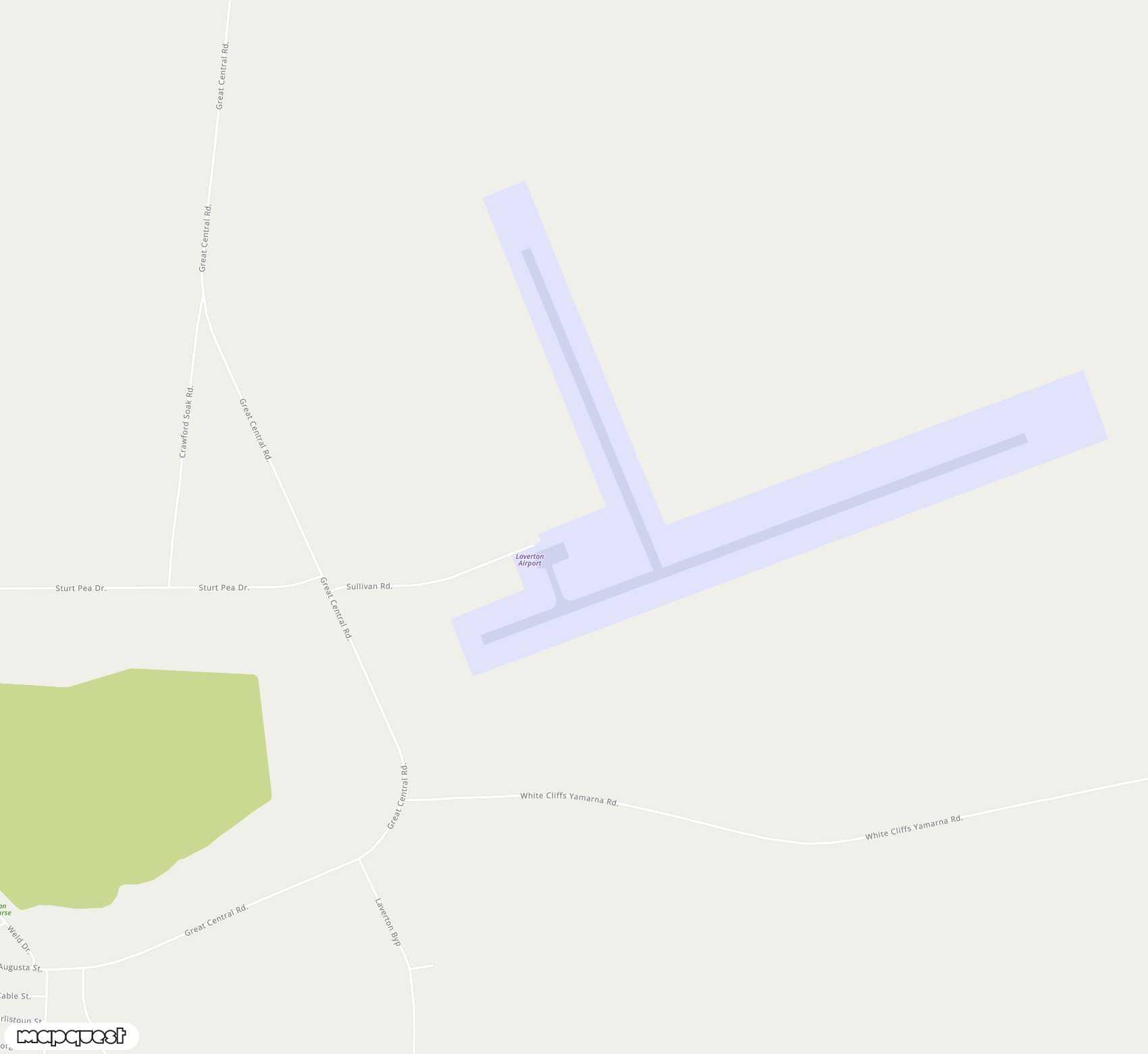 Carte de <span>Aérodrome de </span>Laverton<span>(LVO)</span>