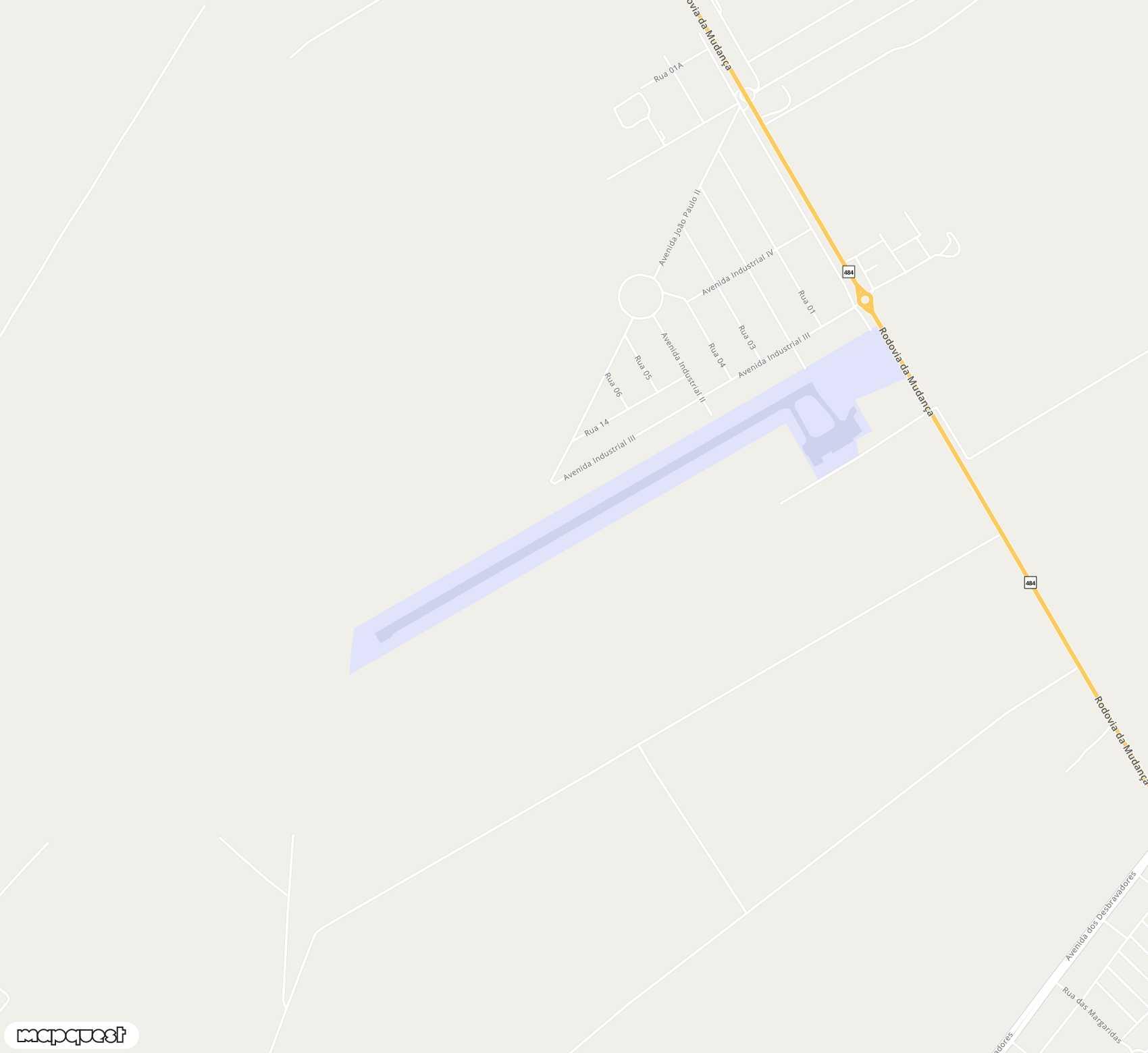 Carte de <span>Aérodrome de </span>Municipal Bom Futuro<span>(LVR)</span>