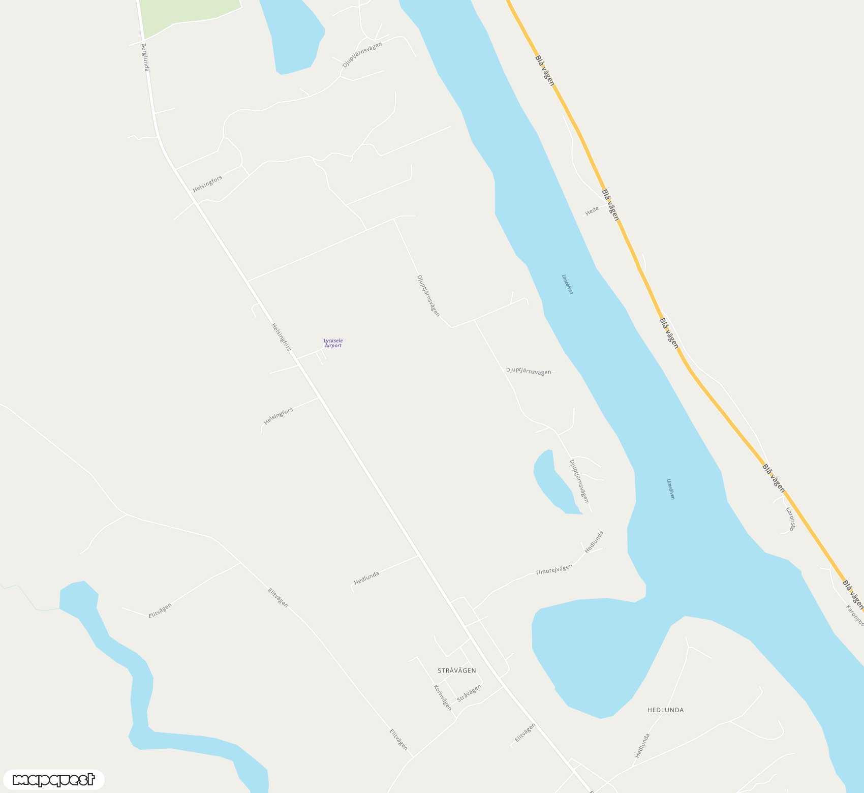 Carte de <span>Aéroport de </span>Lycksele<span>(LYC)</span>