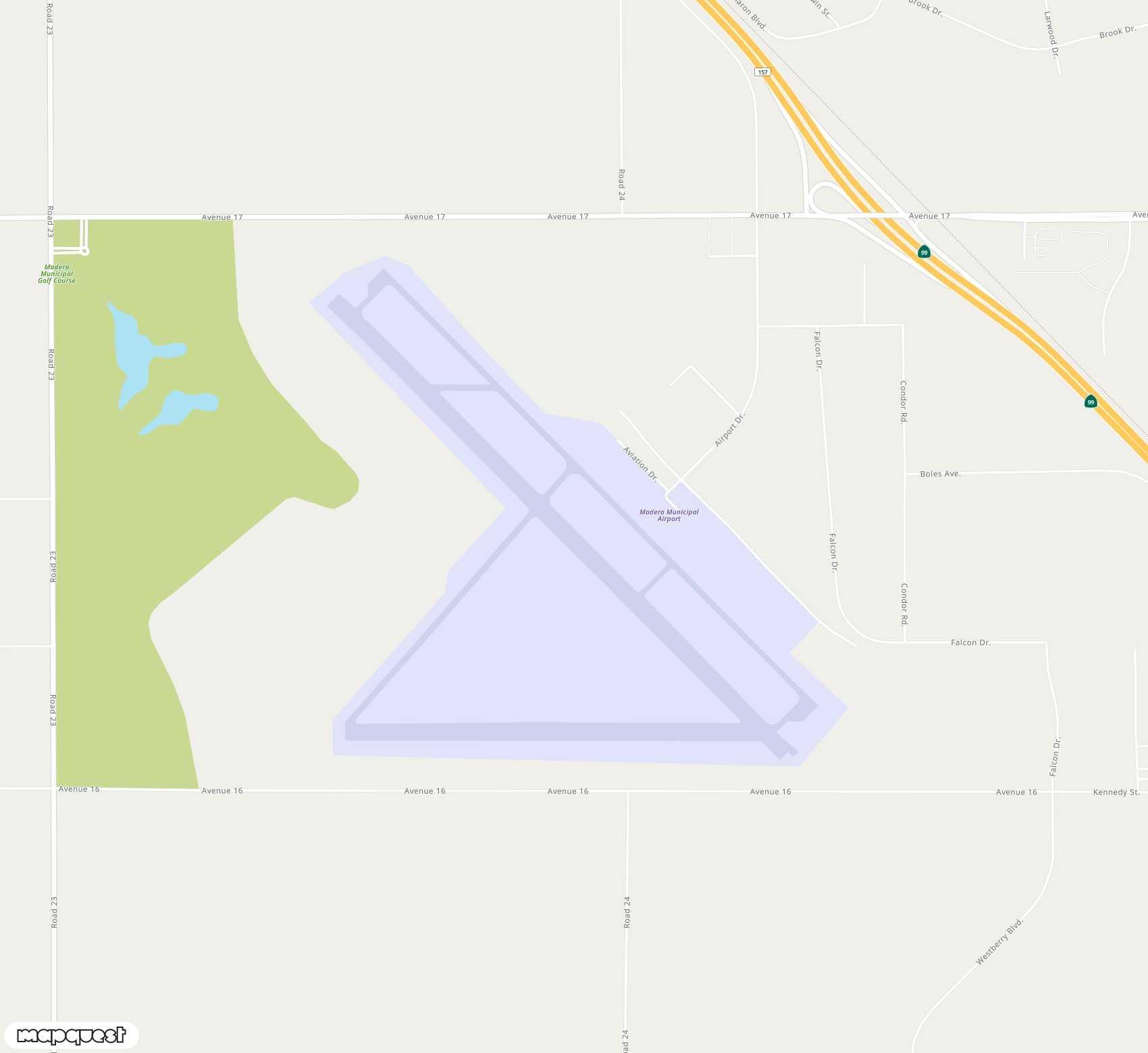 Carte de <span>Aérodrome de </span>Madera Municipal<span>(MAE)</span>