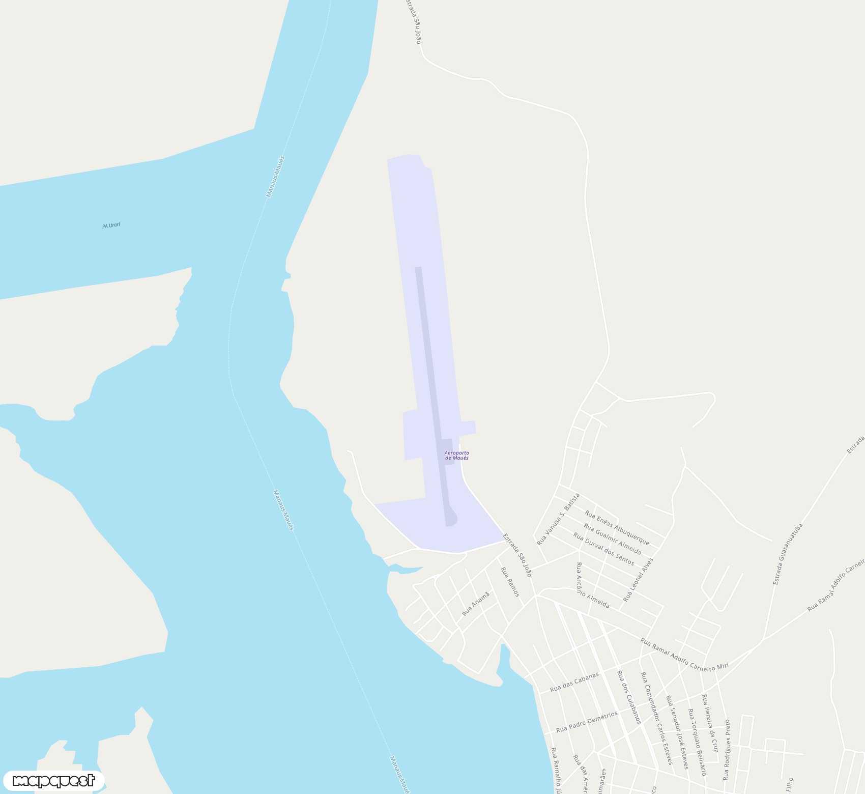 Carte de <span>Aérodrome de </span>Maués<span>(MBZ)</span>