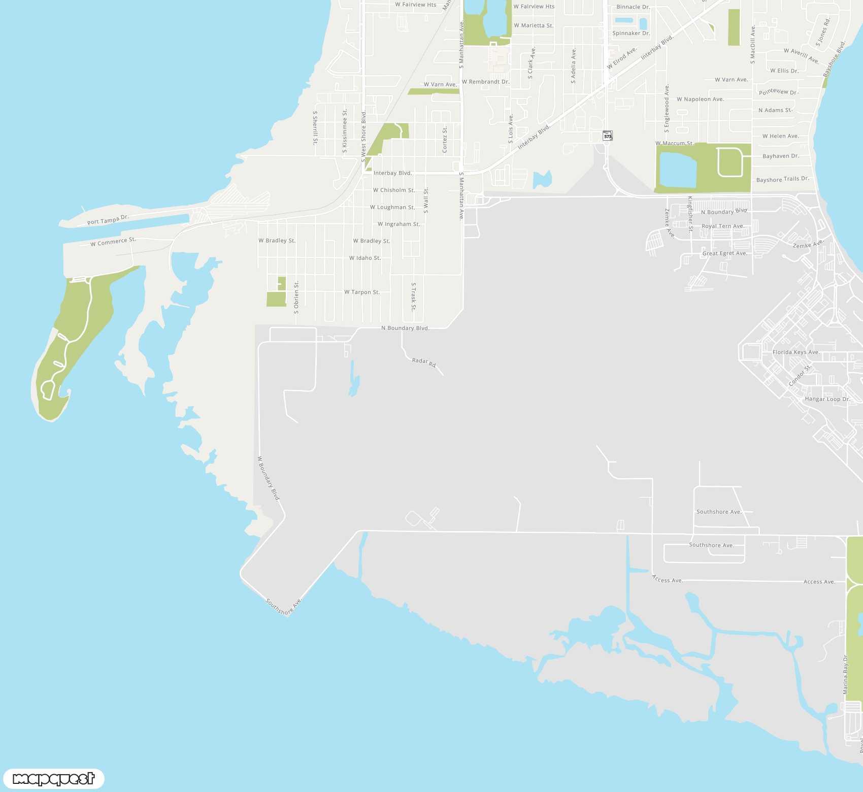 Carte de <span>Aéroport de </span>Mac Dill Air Force Base<span>(MCF)</span>