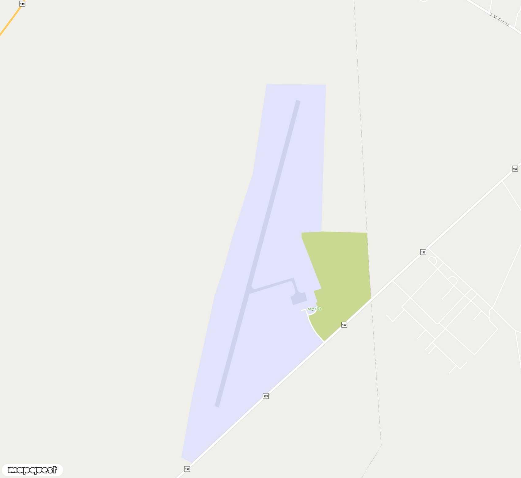 Carte de <span>Aérodrome de </span>Mercedes<span>(MDX)</span>