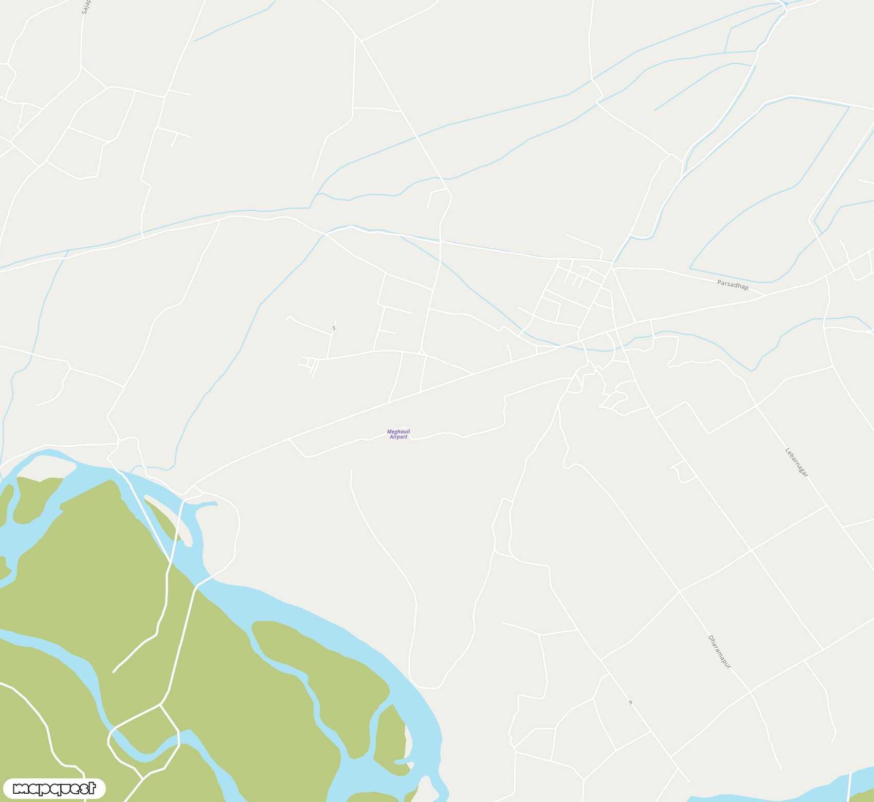 Carte de <span>Aérodrome de </span>Meghauli<span>(MEY)</span>