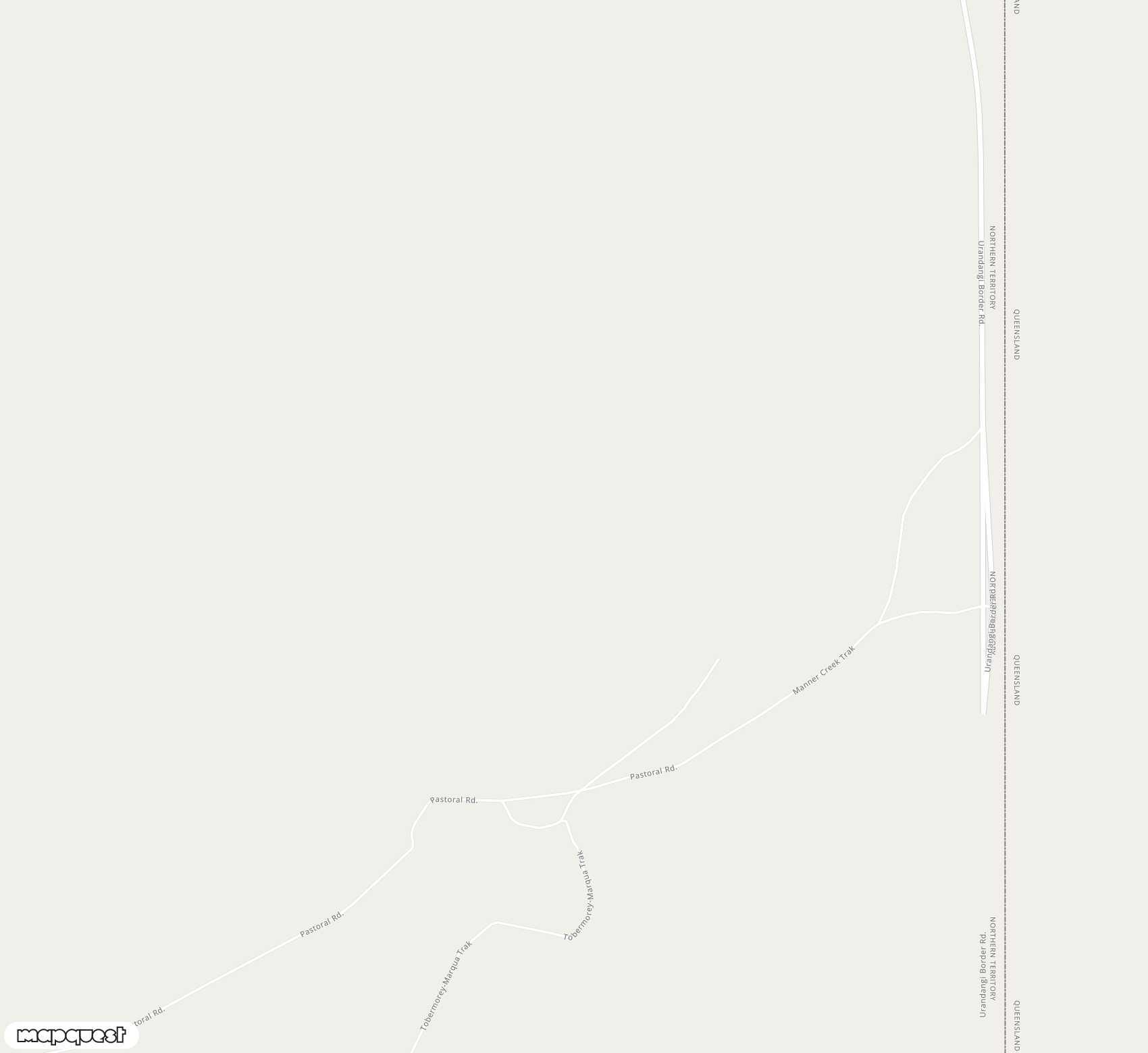 Carte de <span>Aérodrome de </span>Manners Creek<span>(MFP)</span>