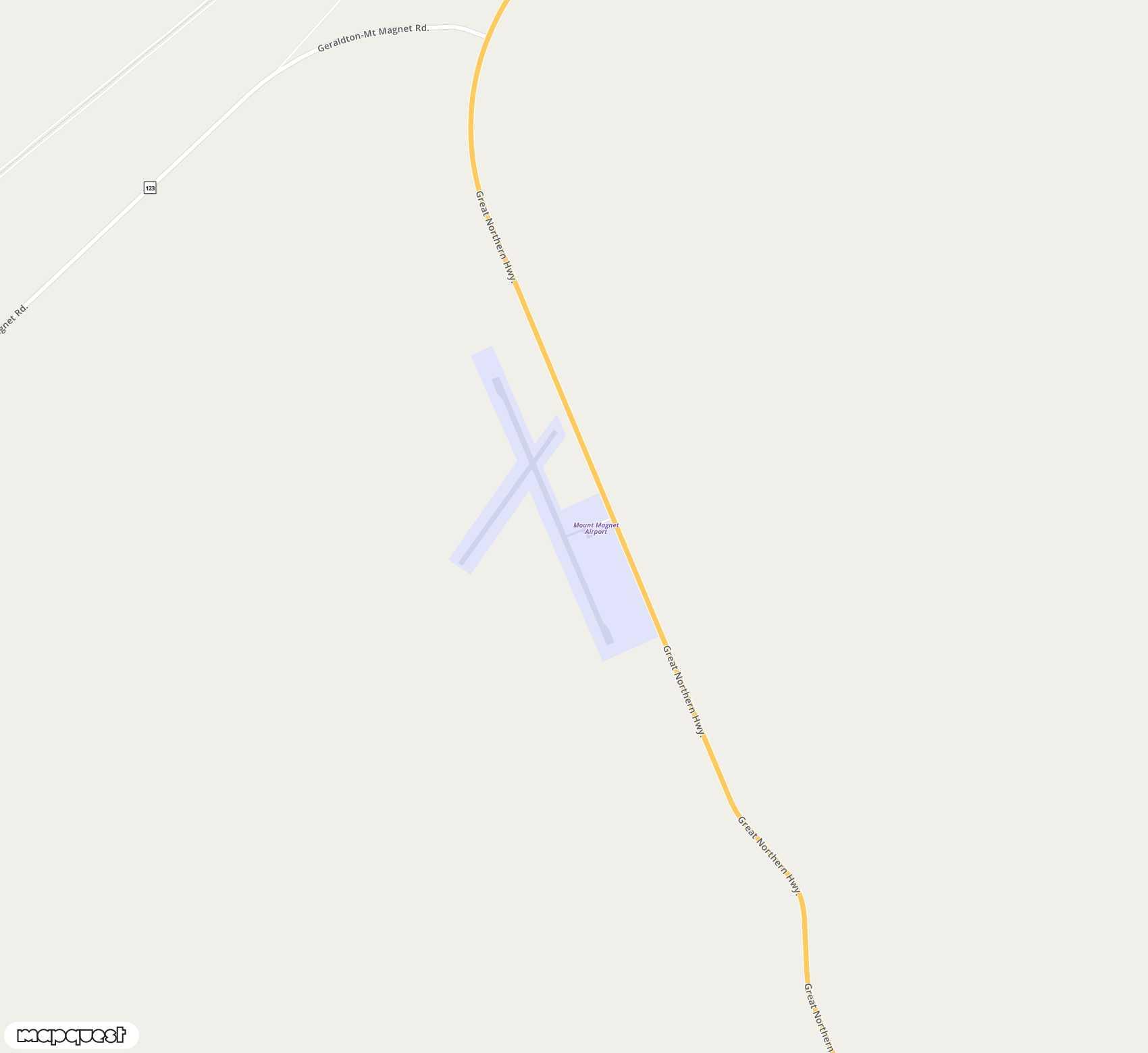 Carte de <span>Aéroport de </span>Mount Magnet<span>(MMG)</span>