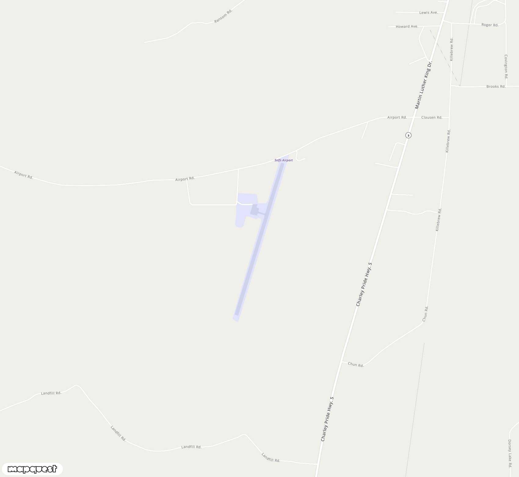 Carte de <span>Aérodrome de </span>Selfs<span>(MMS)</span>