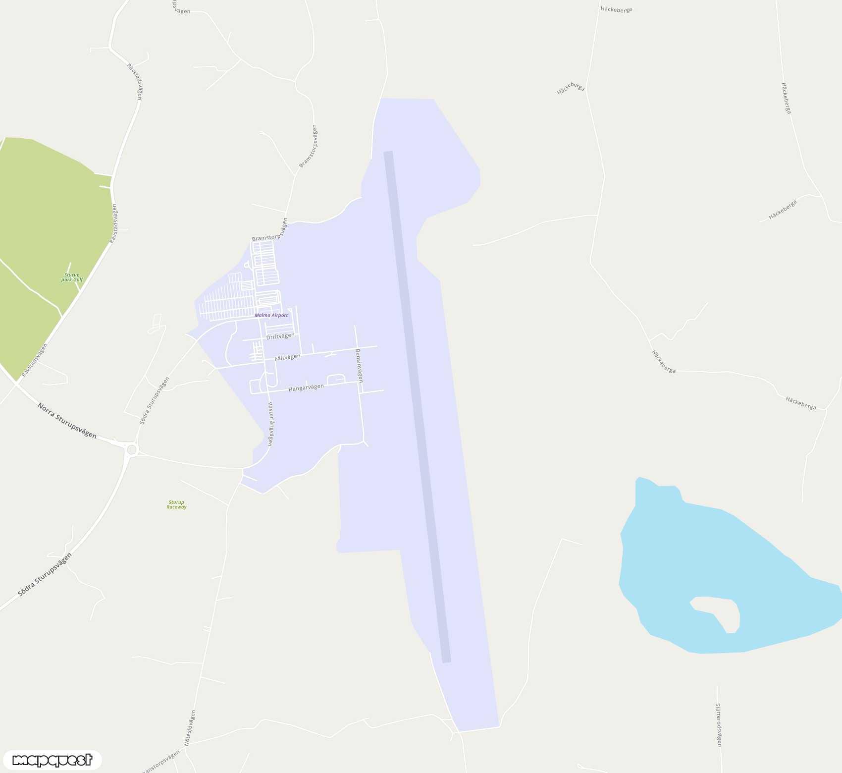 Carte de <span>Aéroport de </span>Malmö Sturup<span>(MMX)</span>