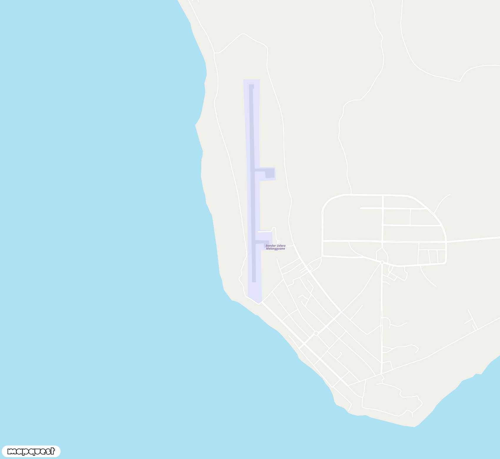 Carte de <span>Aérodrome de </span>Melangguane<span>(MNA)</span>