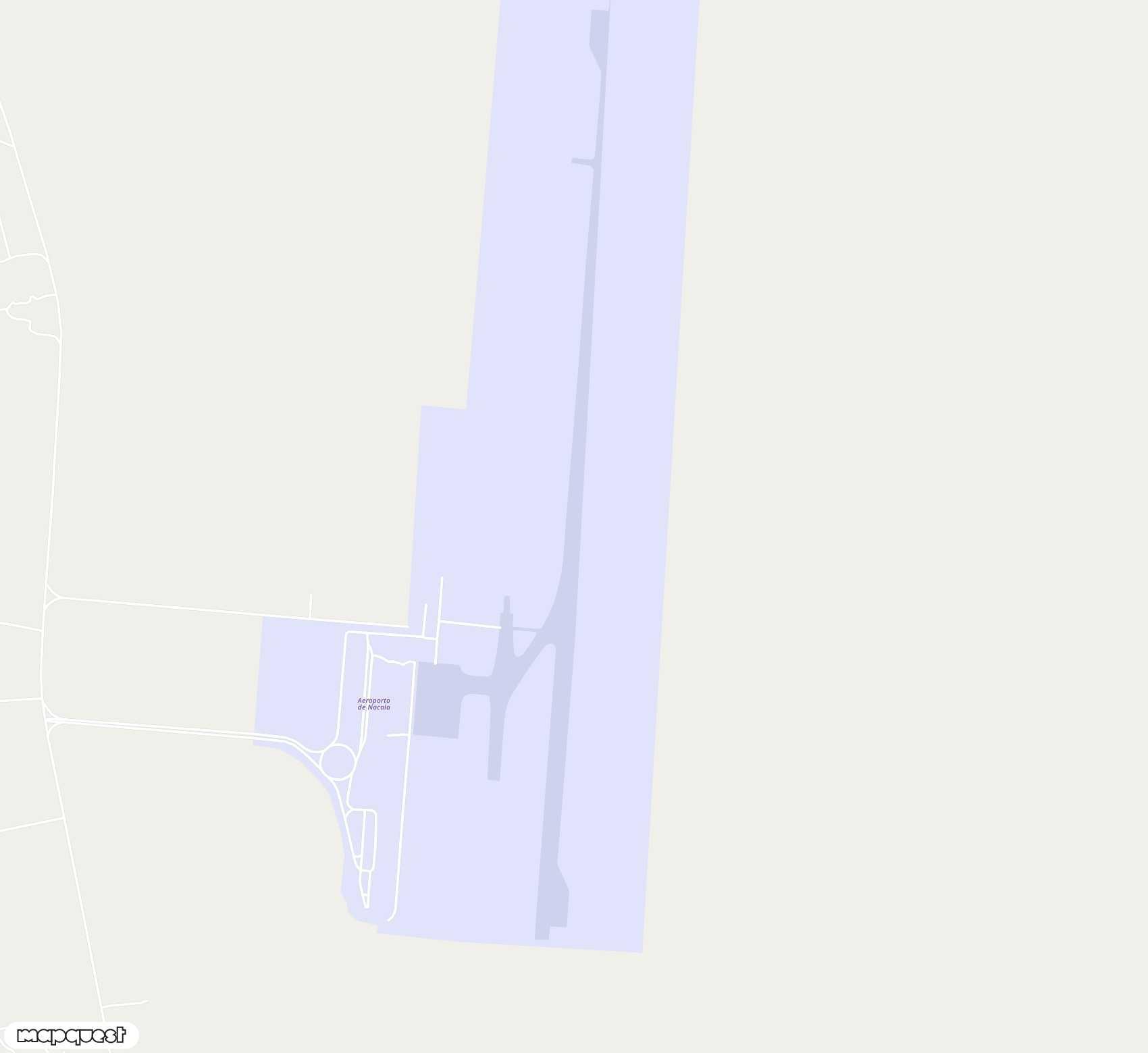 Carte de <span>Aérodrome de </span>Nacala<span>(MNC)</span>