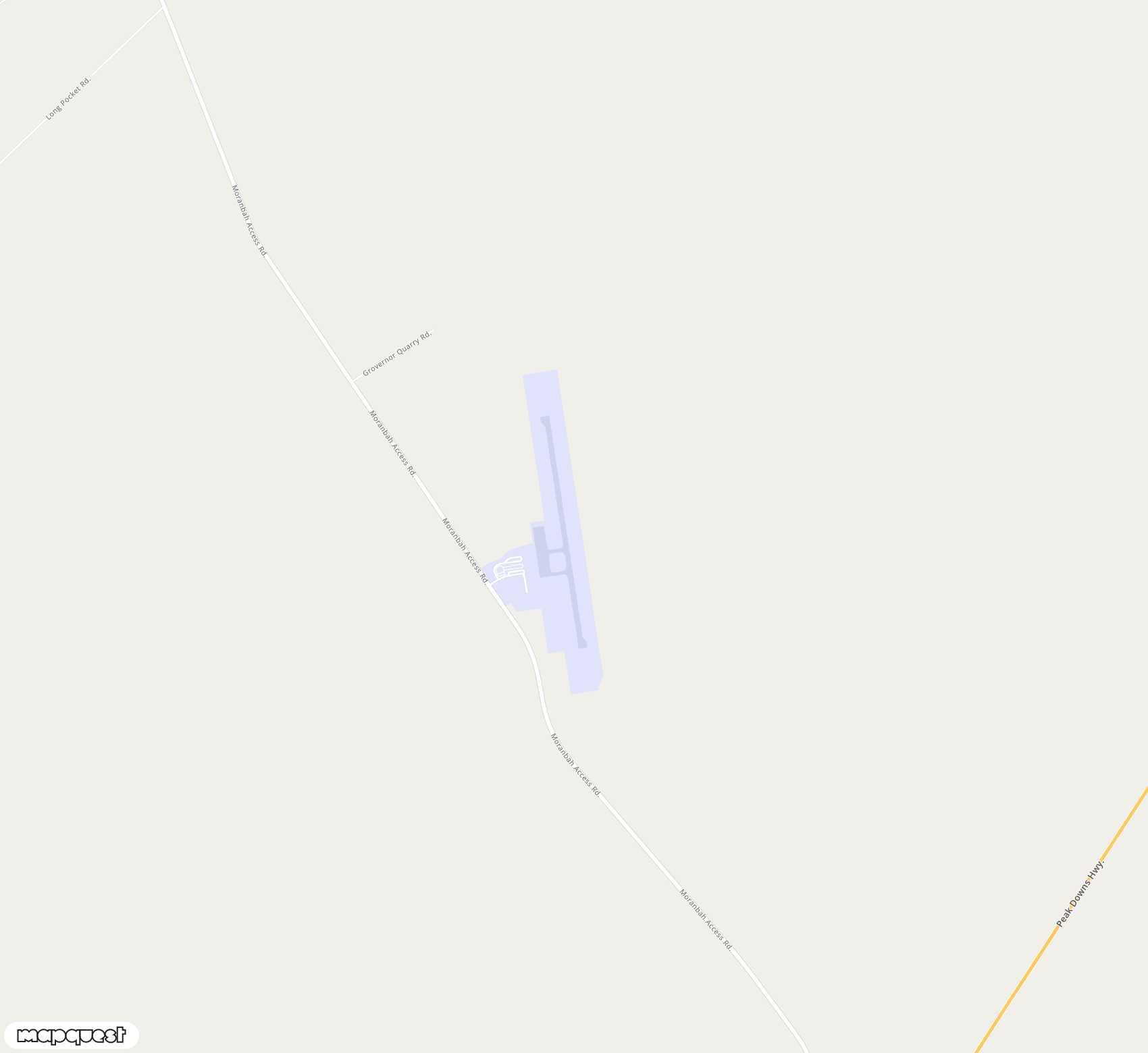 Carte de <span>Aéroport de </span>Moranbah<span>(MOV)</span>