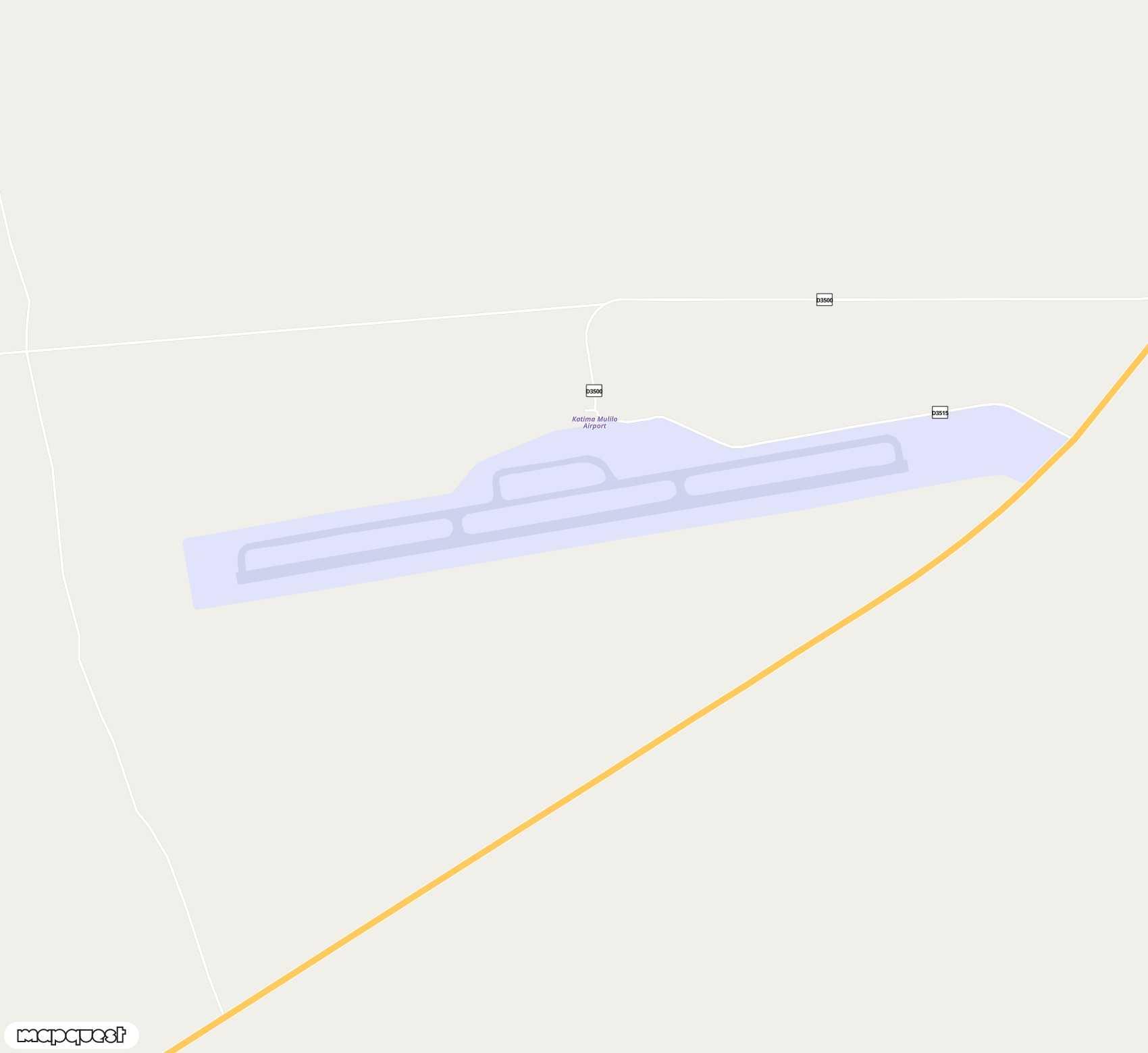 Carte de Katima Mulilo <span>airfield (MPA)</span>