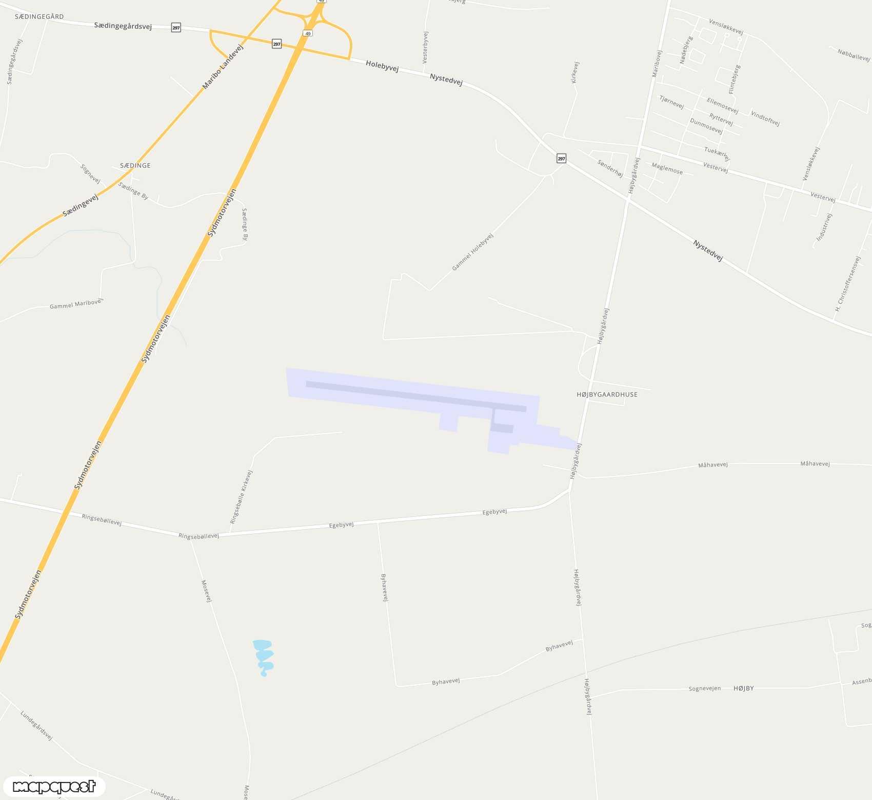 Carte de <span>Aéroport de </span>Lolland Falster Maribo<span>(MRW)</span>