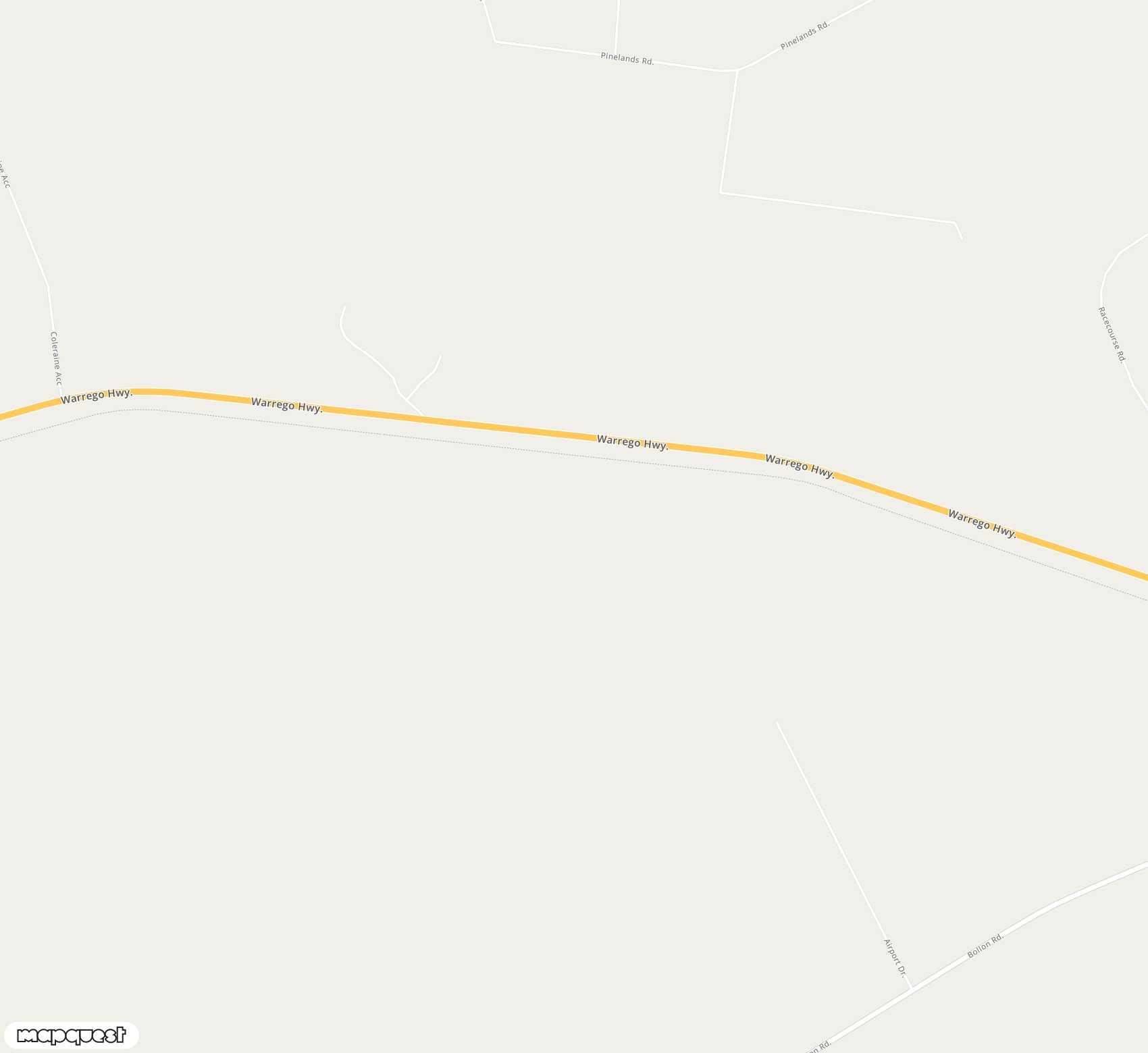 Carte de <span>Aérodrome de </span>Mitchell<span>(MTQ)</span>