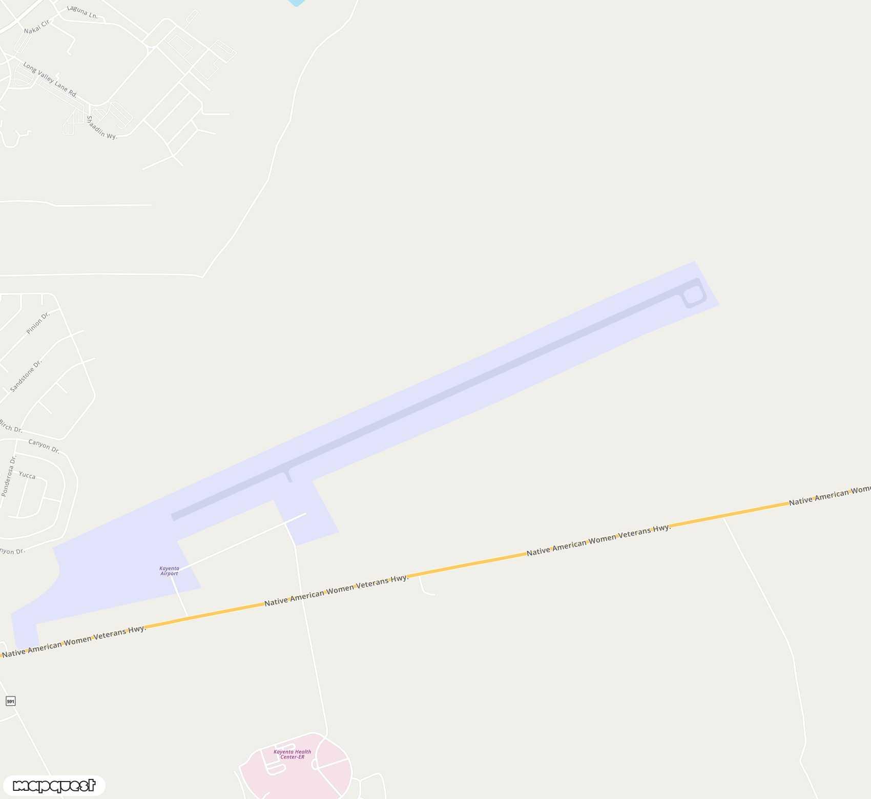 Carte de <span>Aérodrome de </span>Kayenta<span>(MVM)</span>