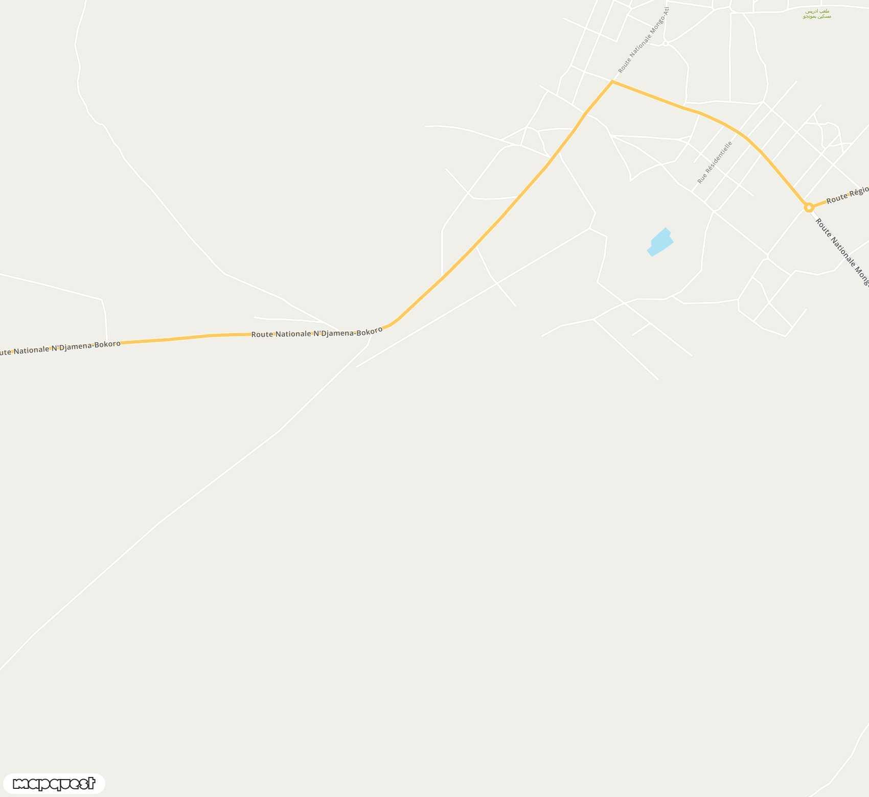 Carte de <span>Aérodrome de </span>Mongo<span>(MVO)</span>