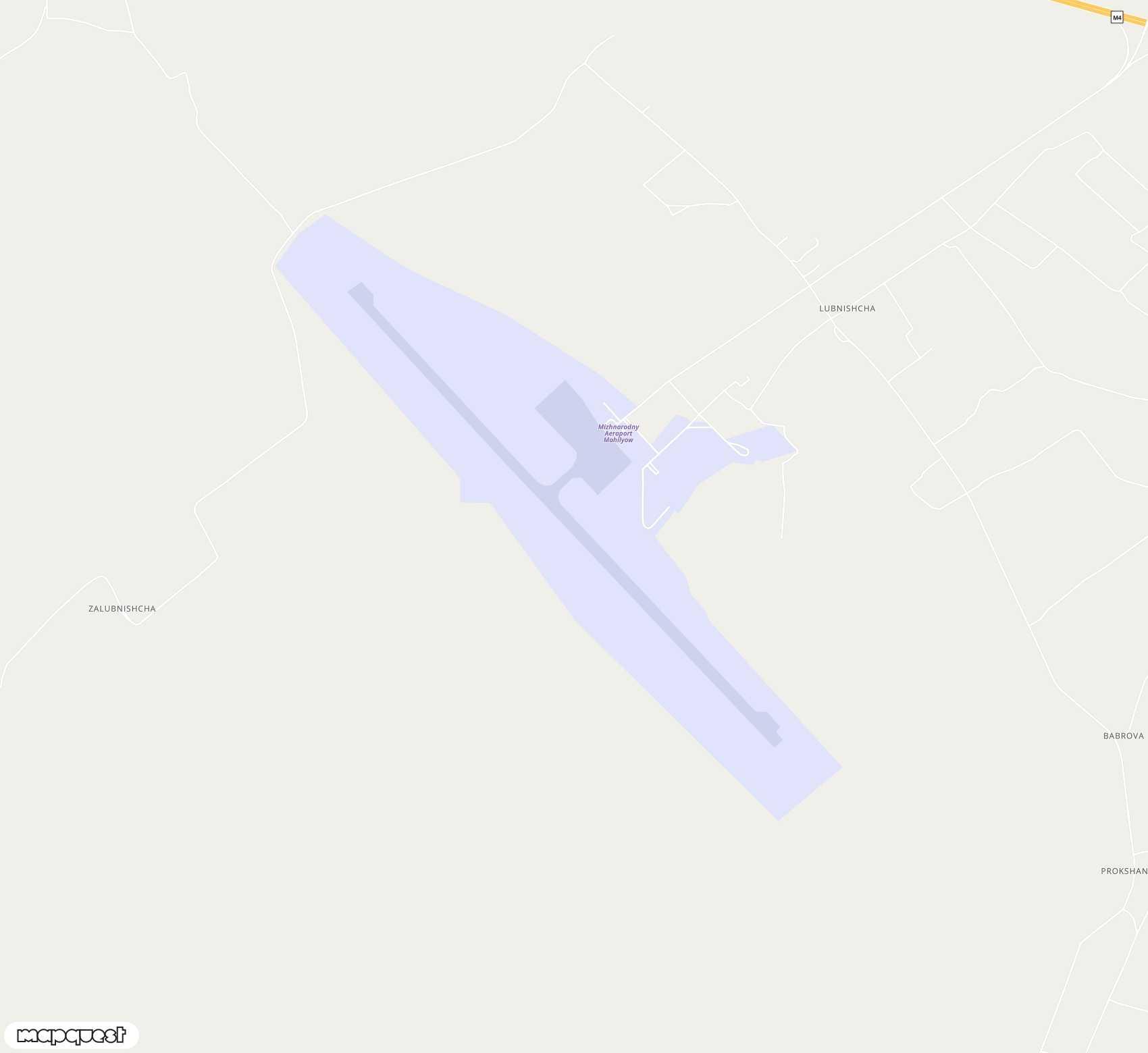 Carte de Mogilev <span>airport (MVQ)</span>