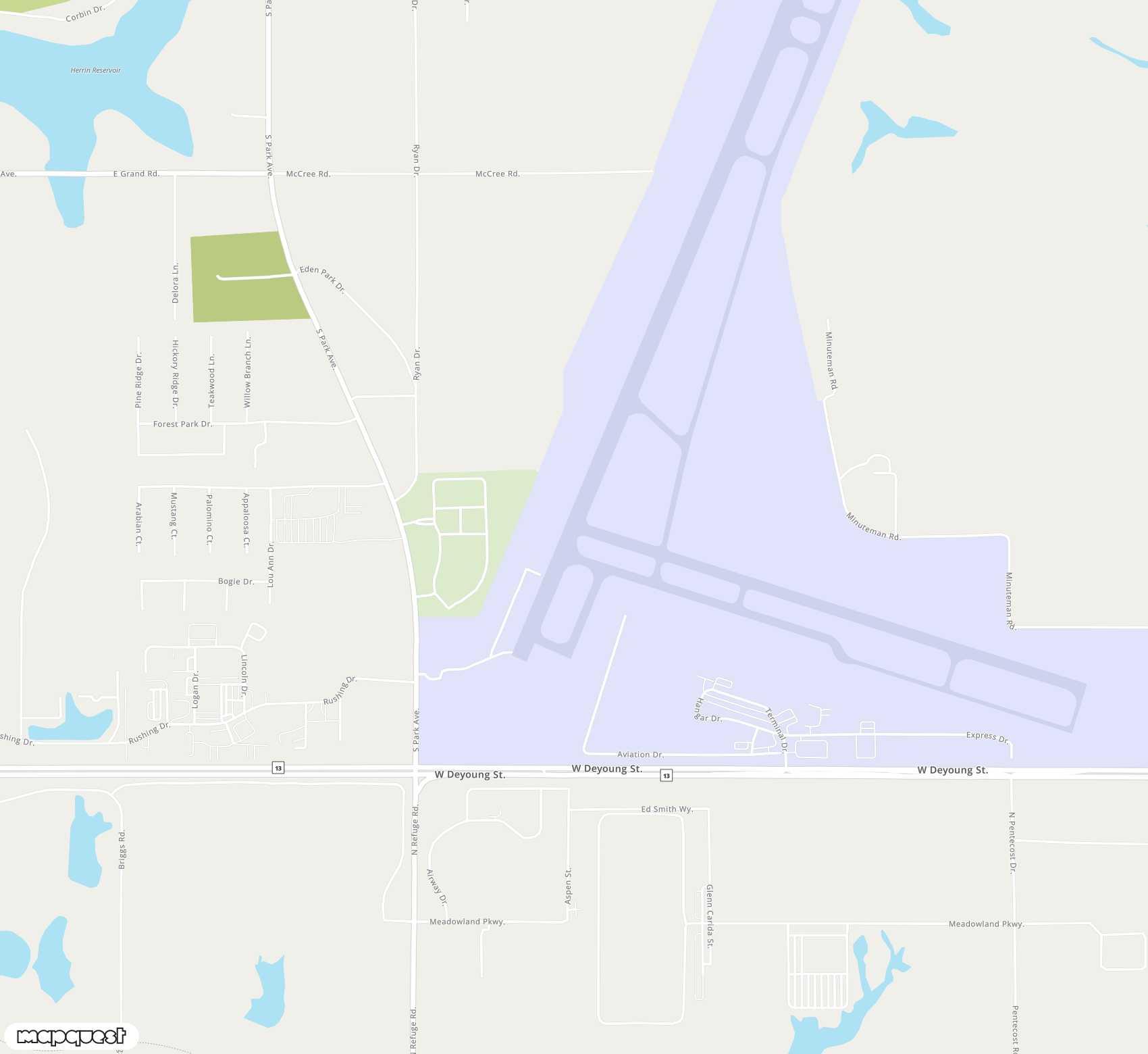 Carte de <span>Aérodrome de </span>Veterans of Southern Illinois<span>(MWA)</span>