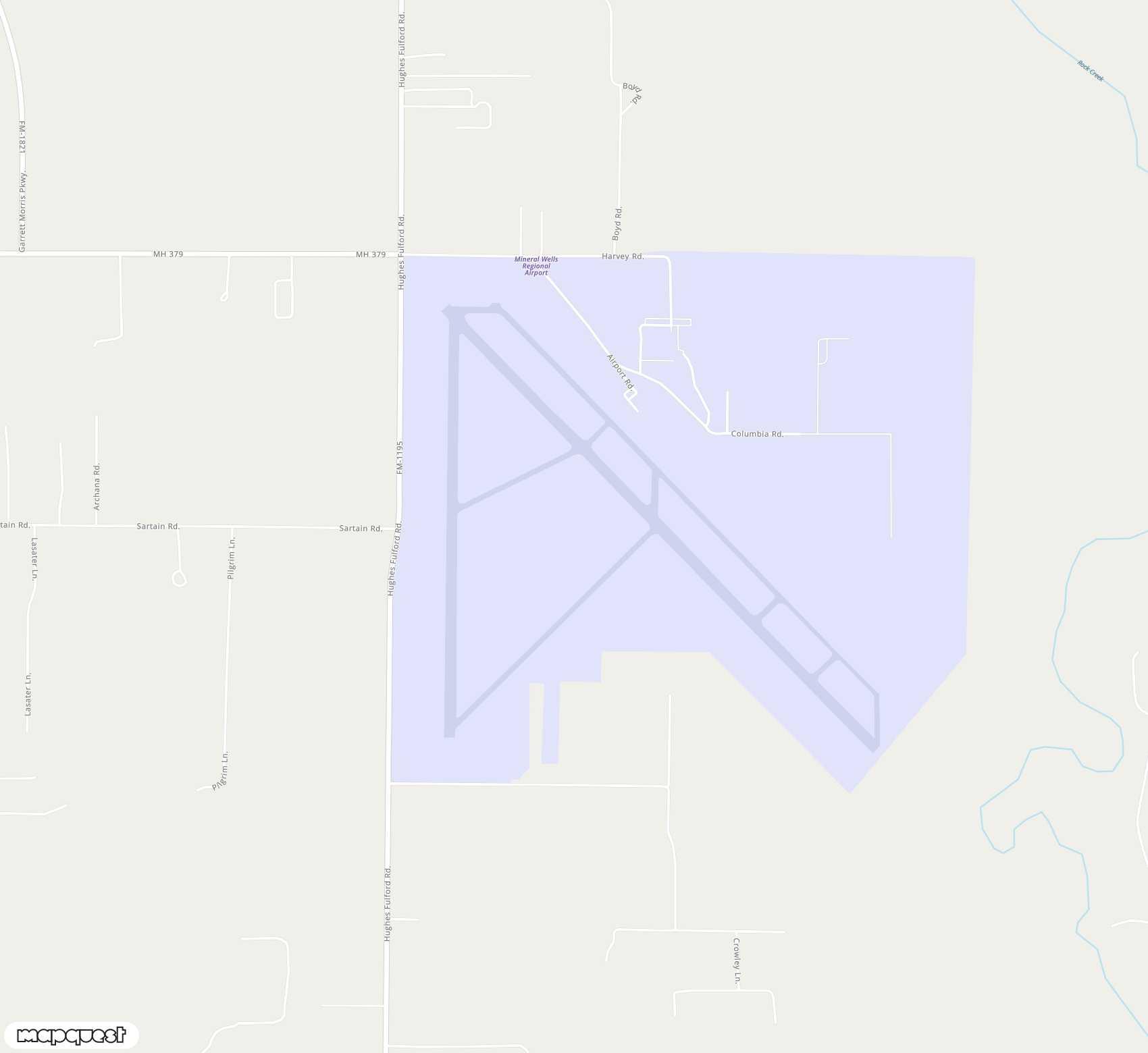Carte de <span>Aérodrome de </span>Mineral Wells Regional<span>(MWL)</span>