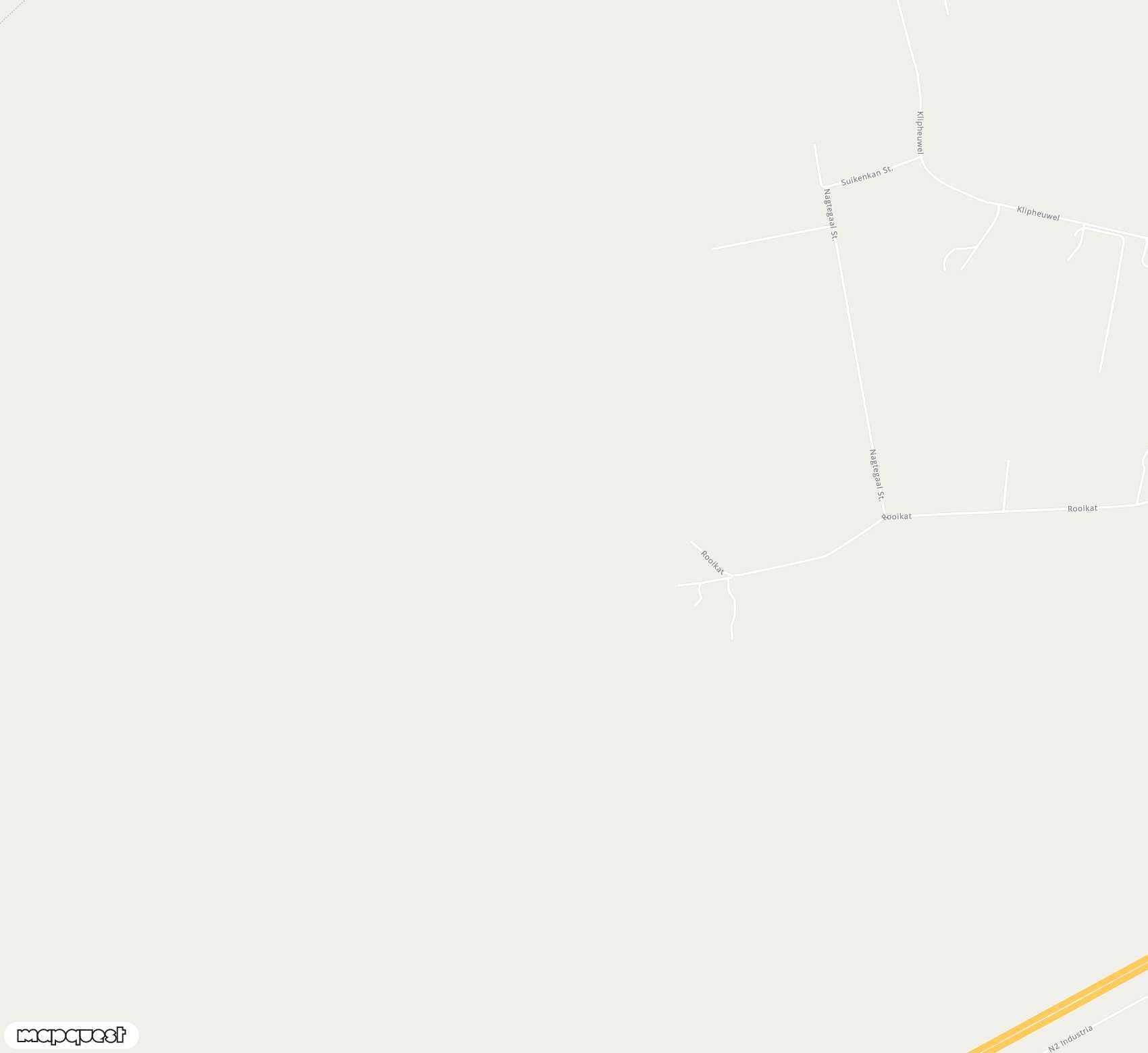 Carte de Mossel Bay <span>airfield (MZY)</span>