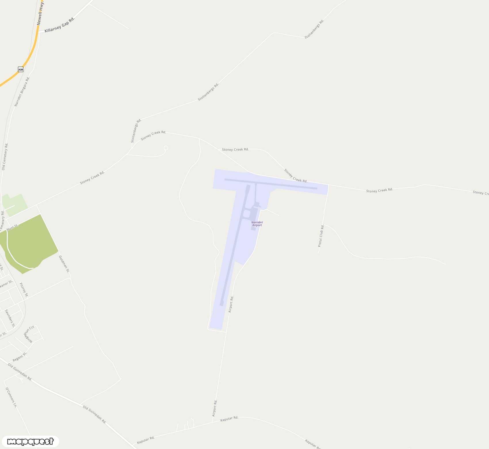 Carte de <span>Aéroport de </span>Narrabri<span>(NAA)</span>