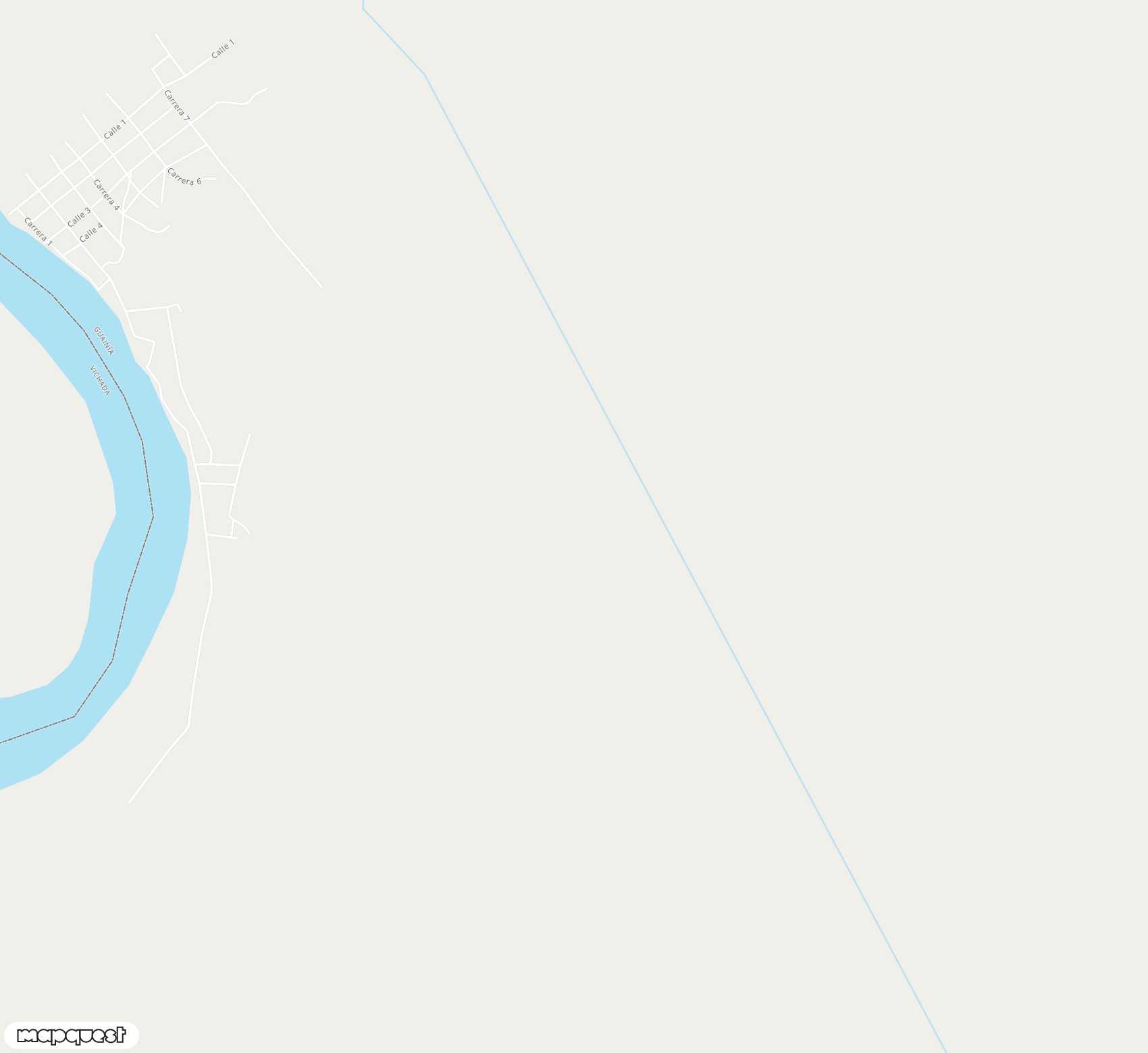 Carte de <span>Aérodrome de </span>Barranco Minas<span>(NBB)</span>