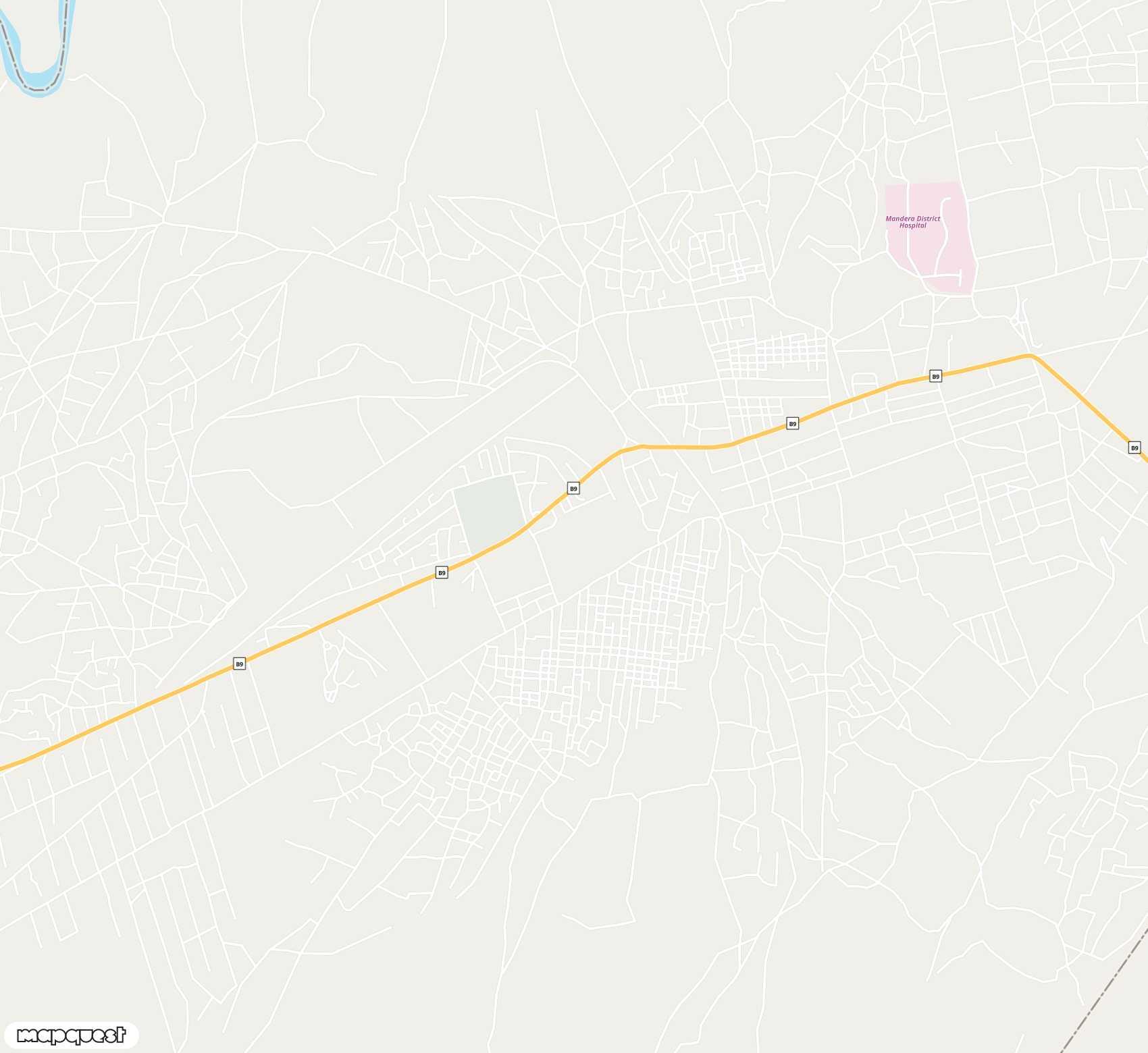 Carte de Mandera <span>airfield (NDE)</span>