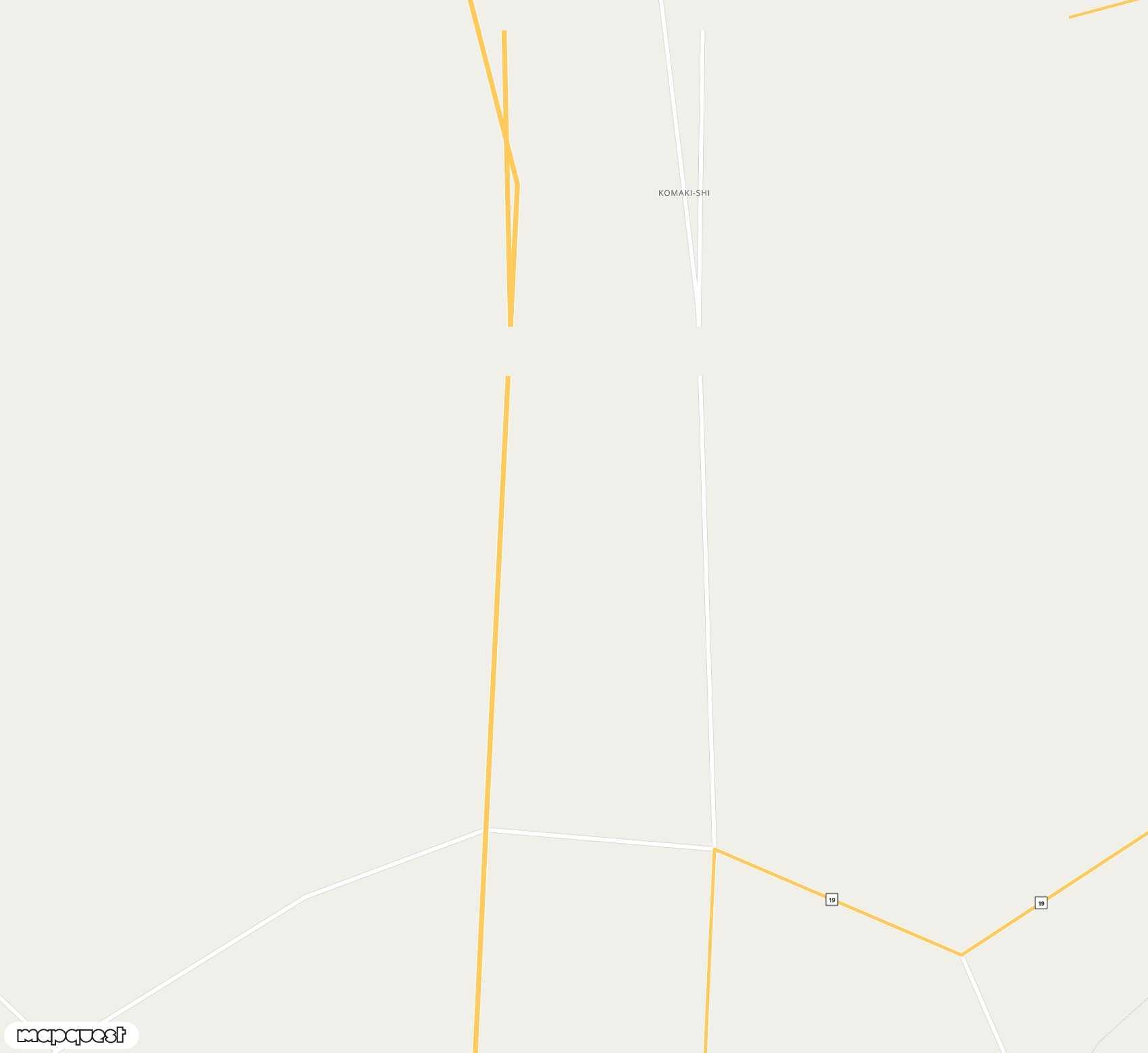 Carte de Nagoya / JASDF Komaki Air Base <span>airport (NKM)</span>